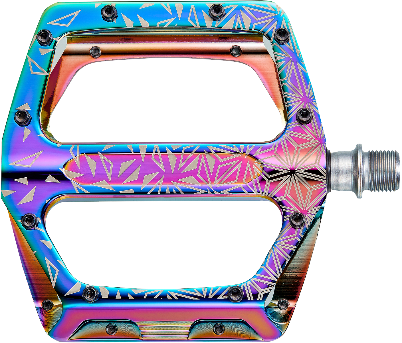 SUPACAZ] KRYPTO CNC ALLOY PEDAL OIL SLICK(ワンサイズ オイル