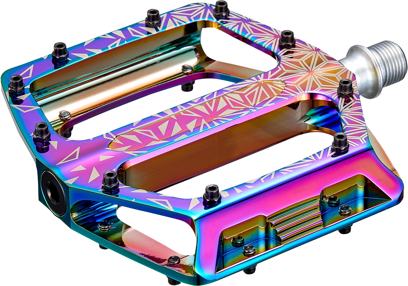 SUPACAZ] KRYPTO CNC ALLOY PEDAL OIL SLICK(ワンサイズ オイル