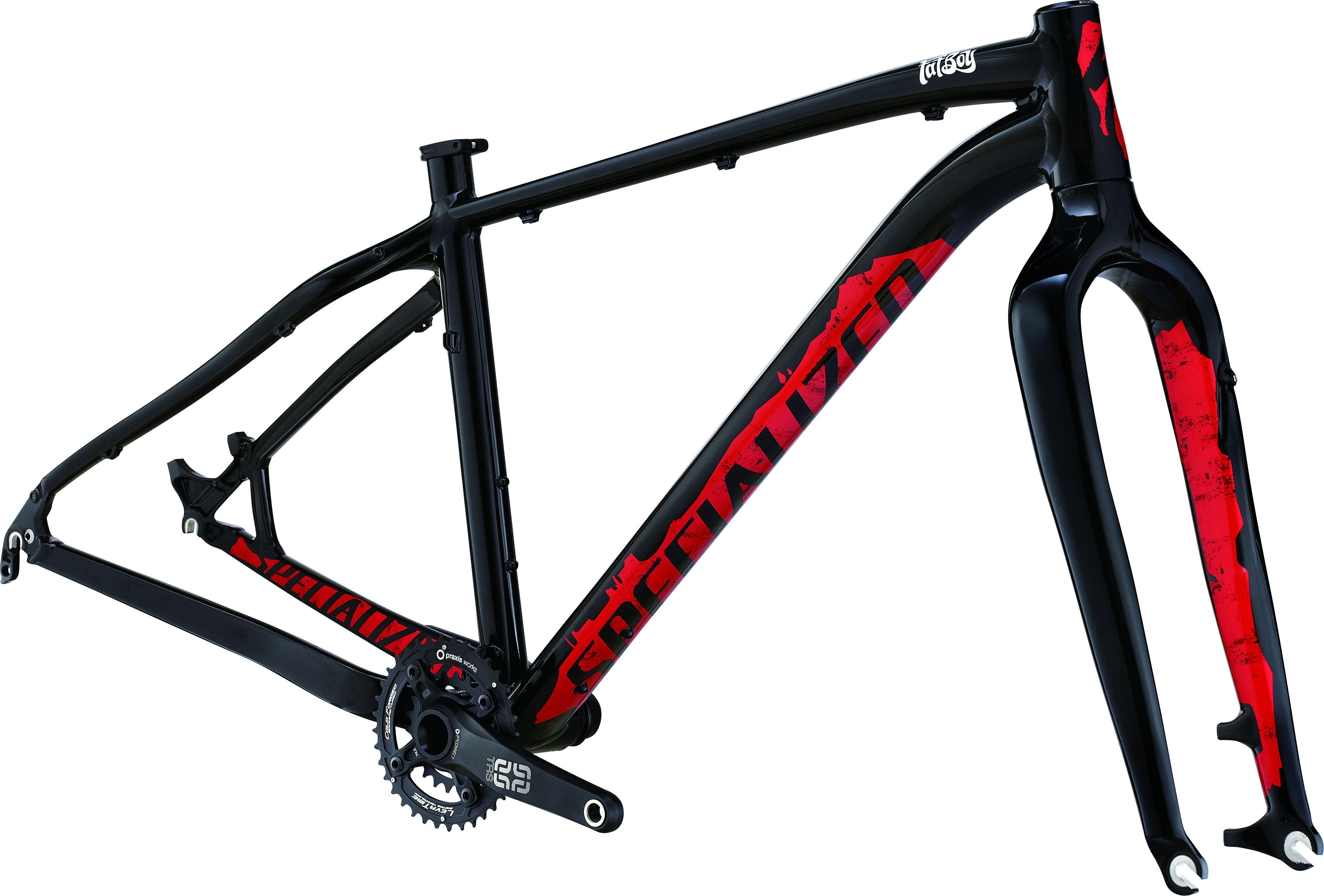 Fat on sale bike frameset