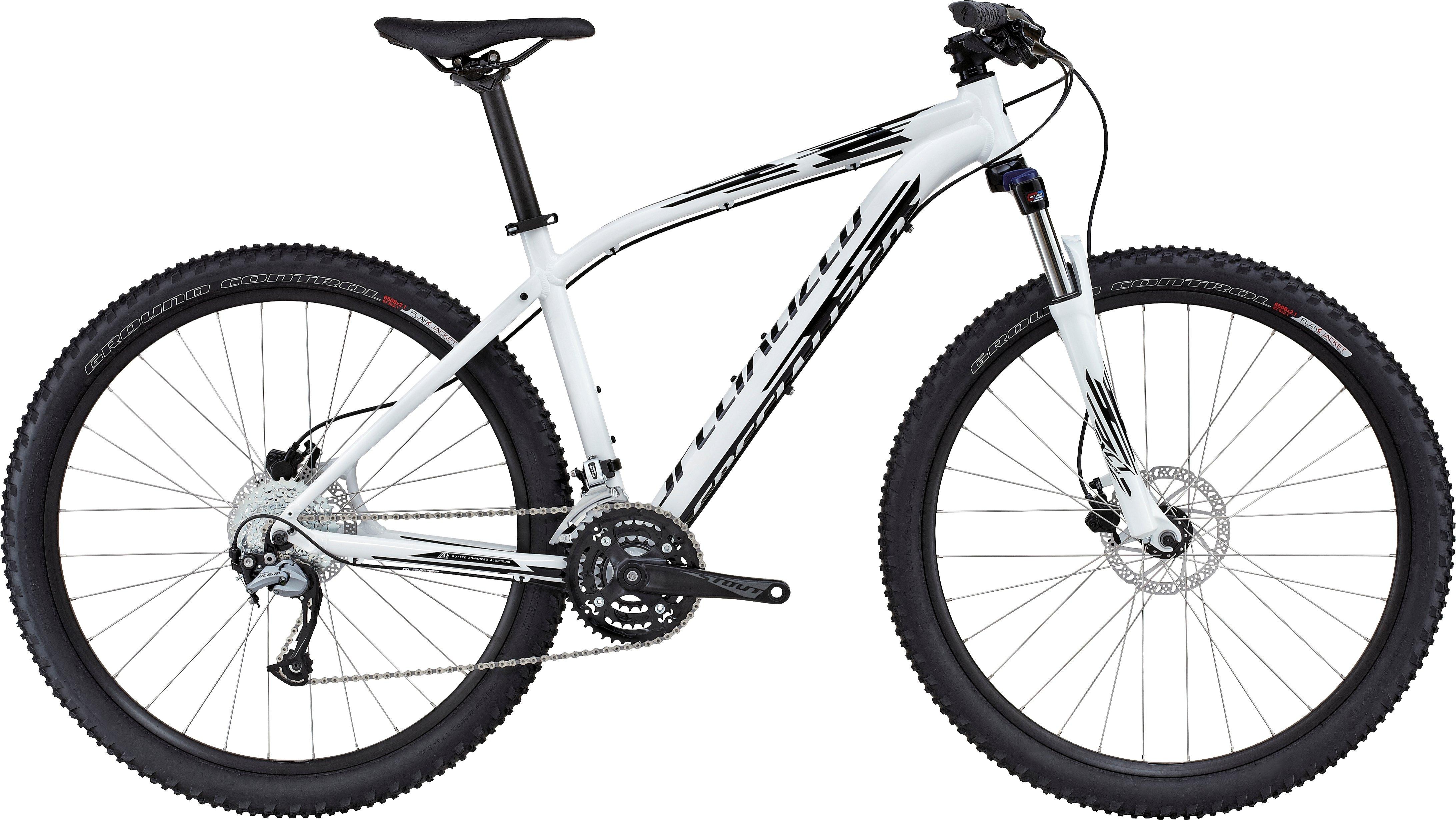 White specialized hot sale mountain bike