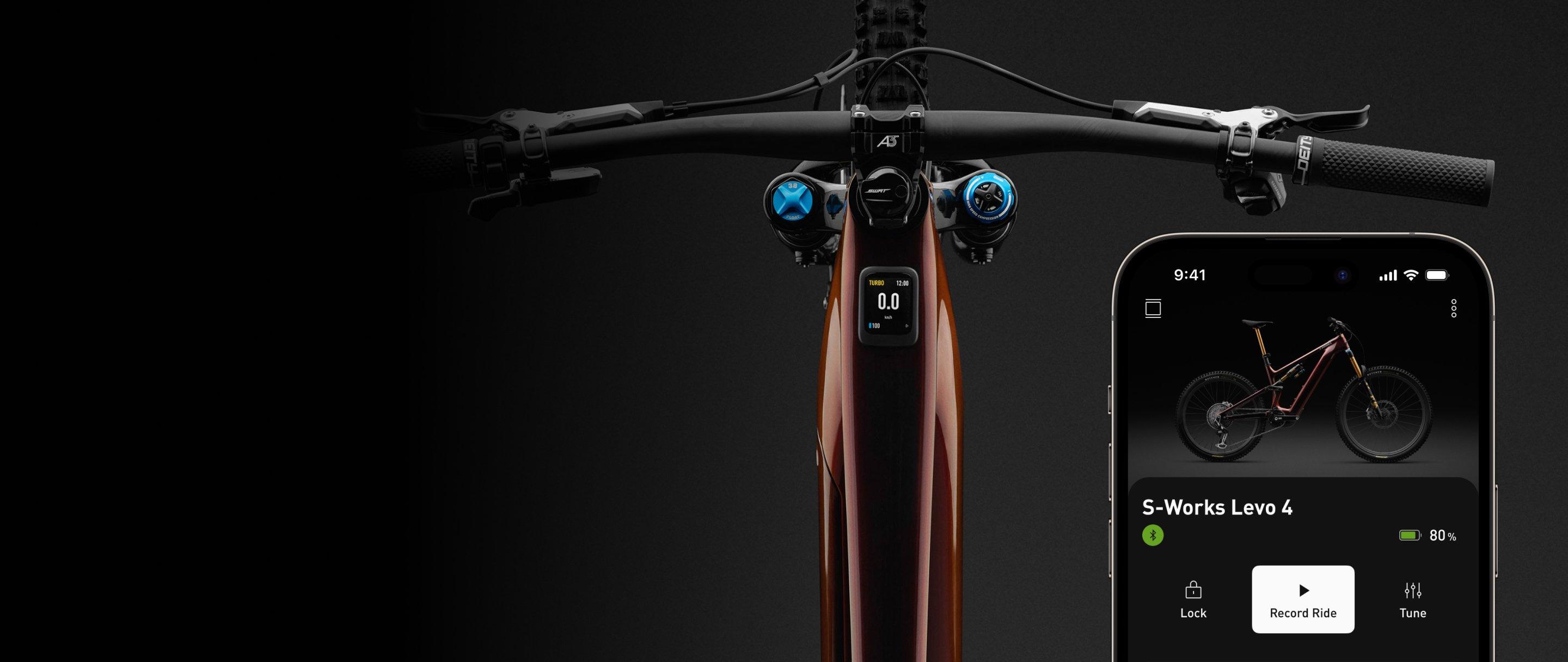 Turbo Levo 4 Alloy Full Suspension Electric Mountain Bike banner 1