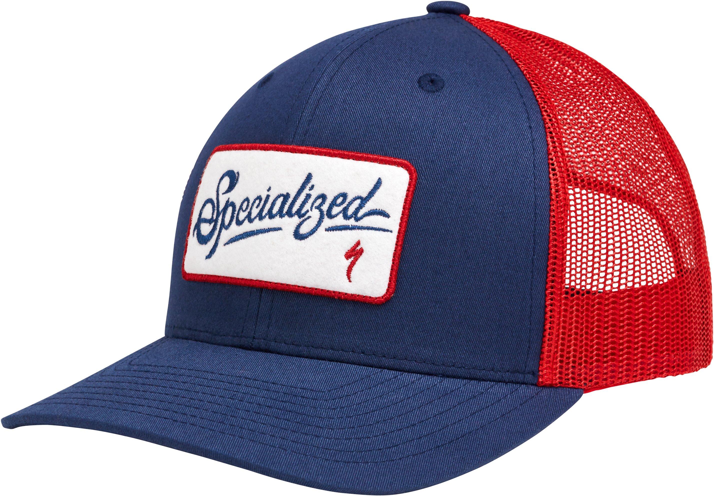 Script Trucker Snapback Hat