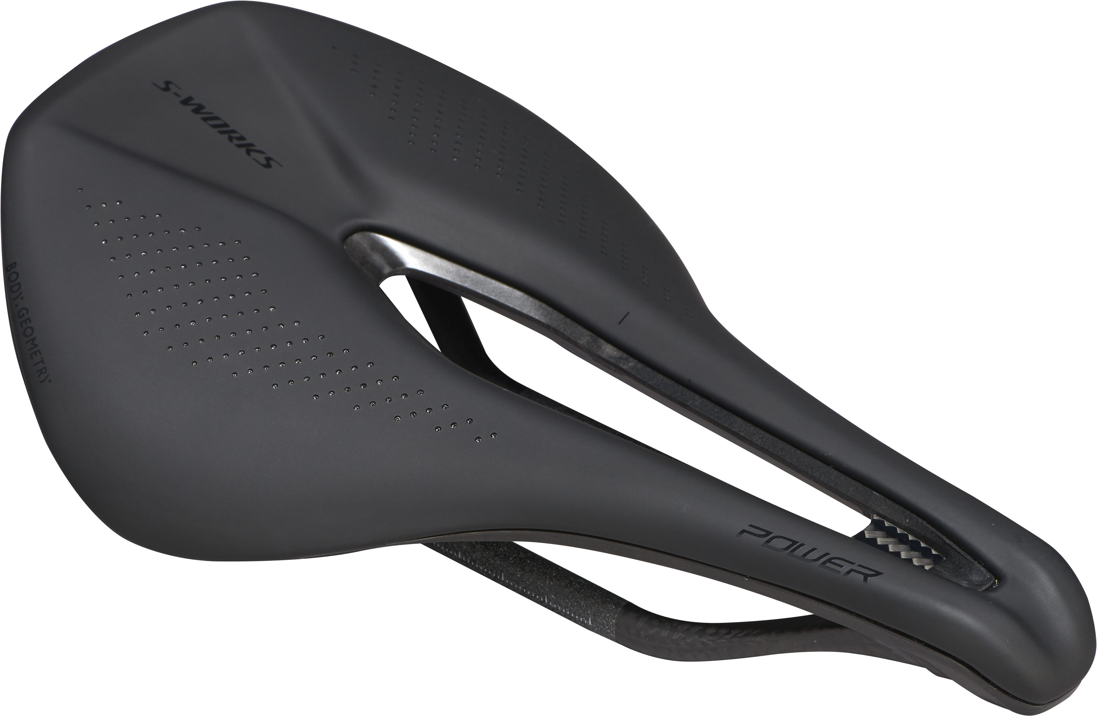 S-WORKS POWER CARBON SADDLE BLK 130(130mm ブラック): サドル