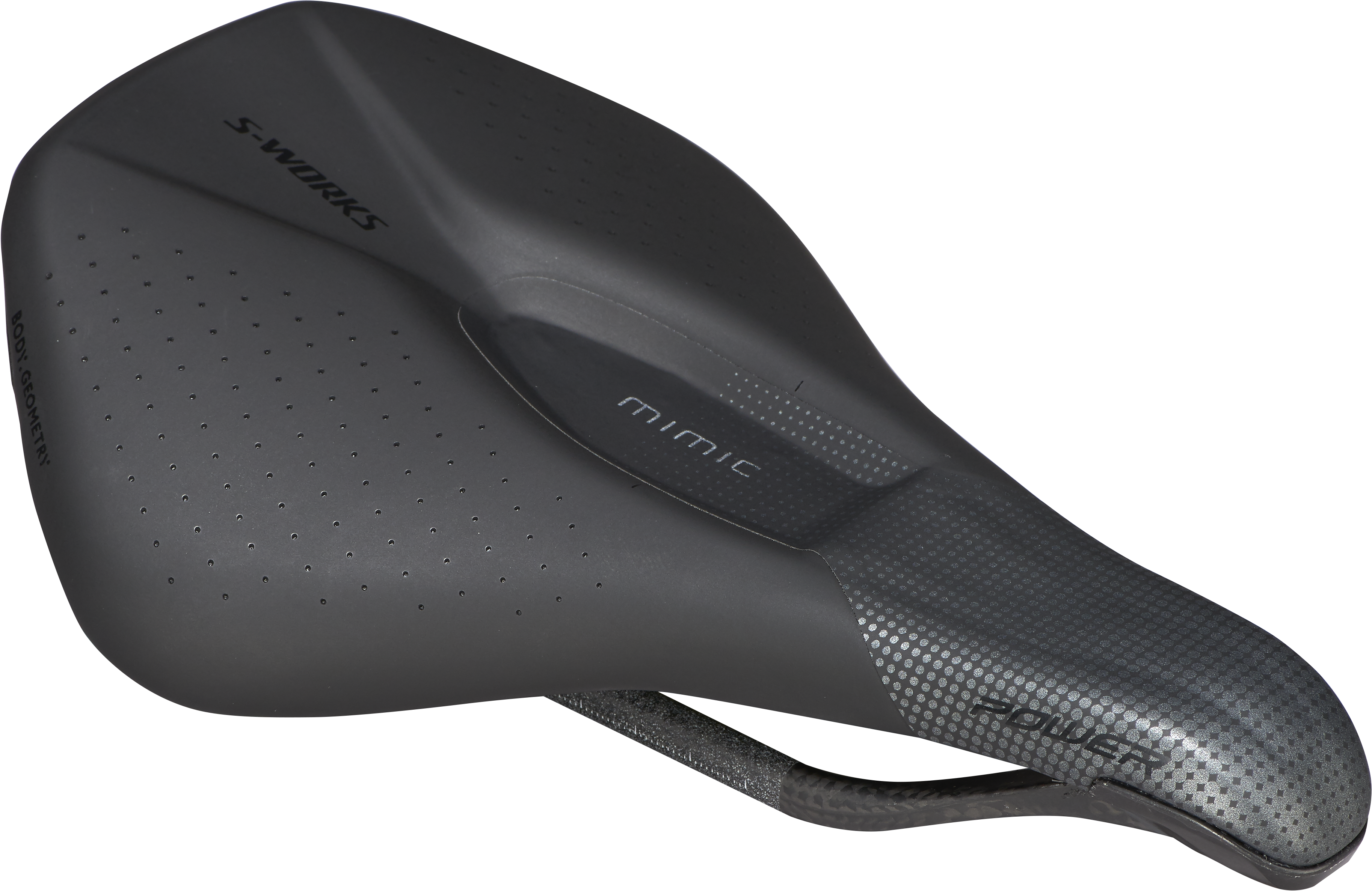 S-WORKS POWER W/MIMIC SADDLE WMN BLK 143(143mm ブラック): サドル 