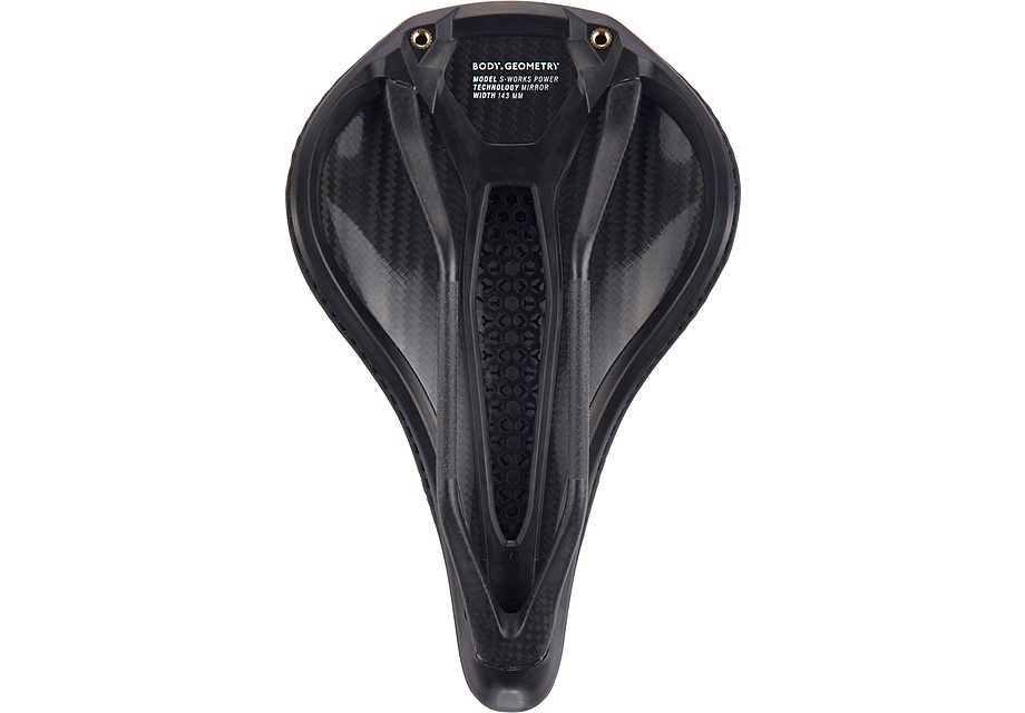 S-WORKS POWER WITH MIRROR SADDLE BLK 155(155mm ブラック): サドル 