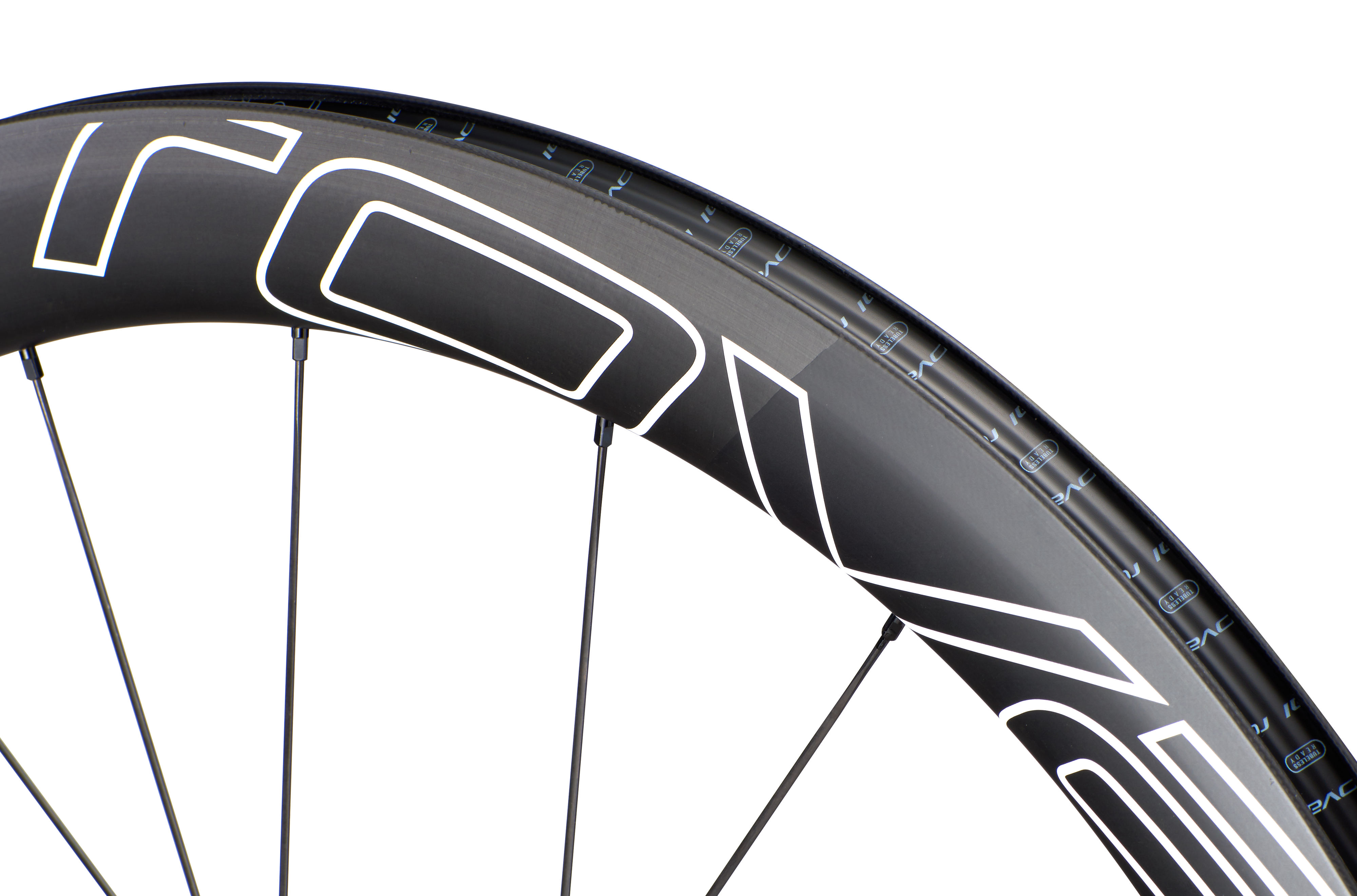 ROVAL CLX 50 DISC FRONT SATIN CARBON/WHT/BLK(700C FRONT サテン