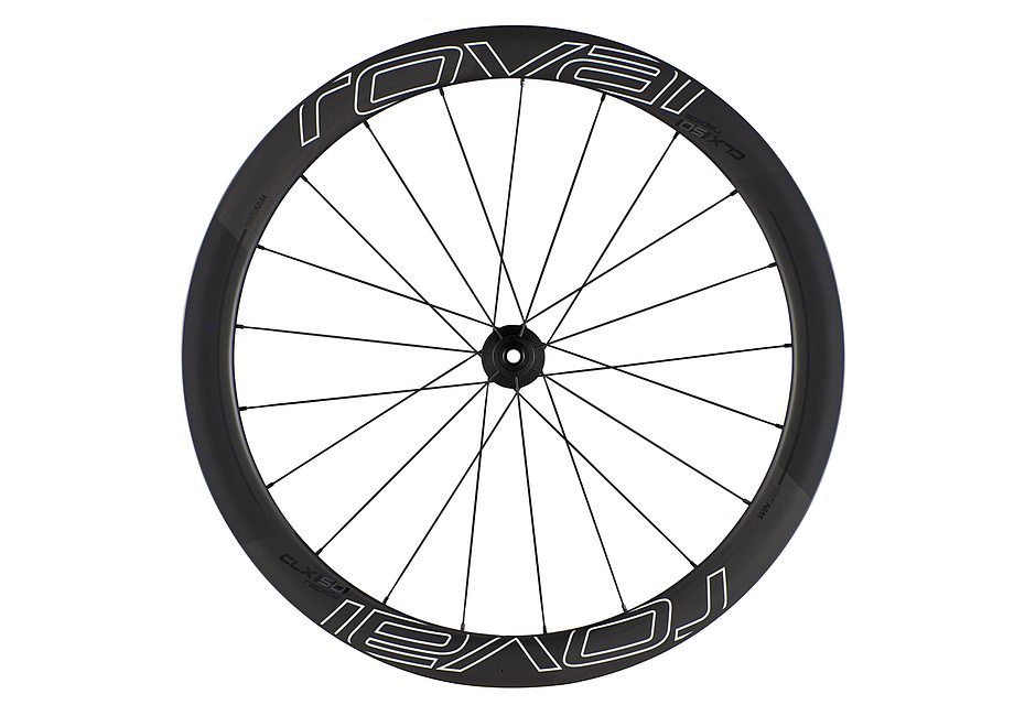 ROVAL CLX 50 DISC FRONT SATIN CARBON/WHT/BLK(700C FRONT サテン 