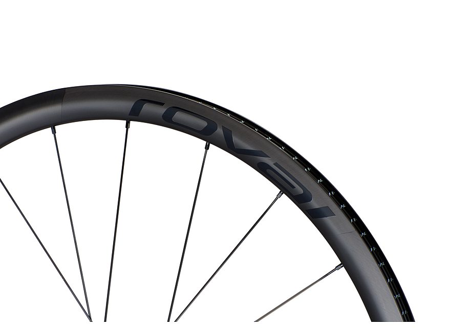 ROVAL ALPINIST CLX FRONT SATIN CARBON/GLOSS BLK 700C(700C FRONT 