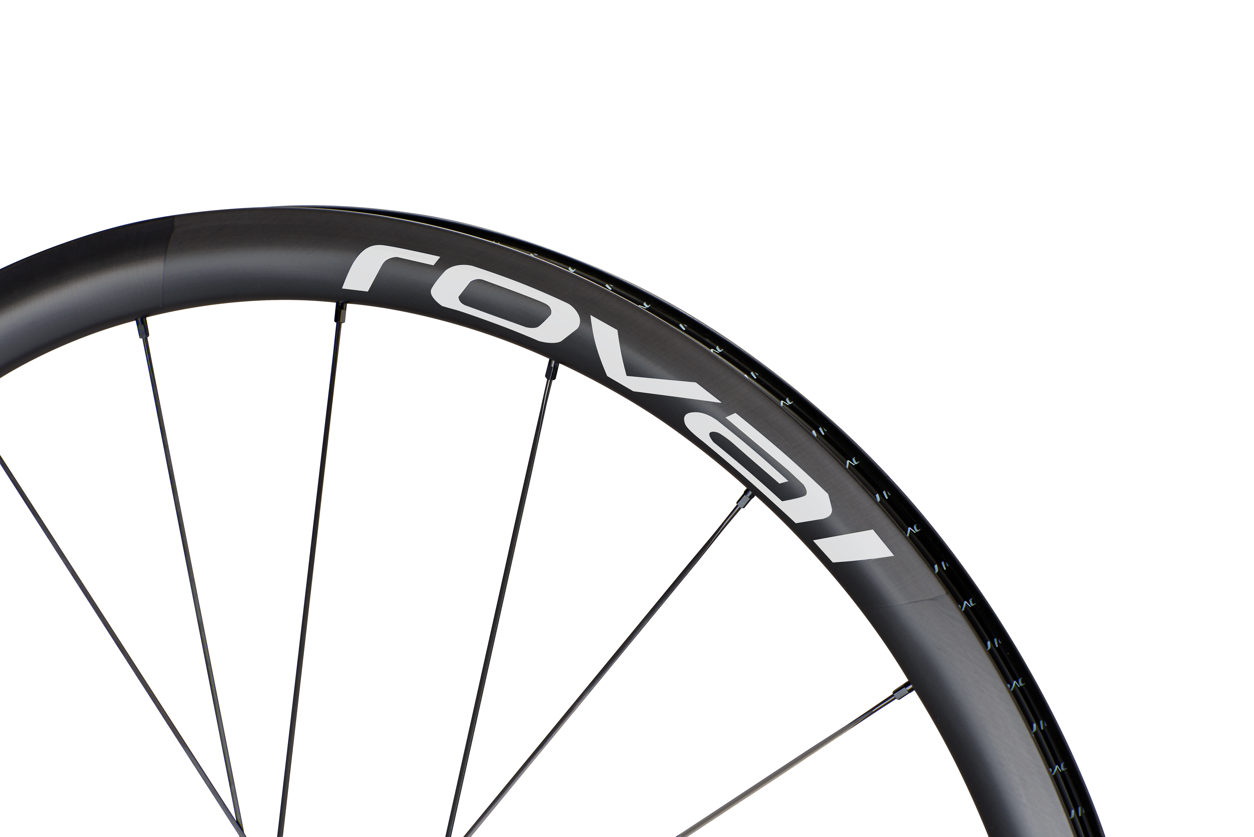 ROVAL ALPINIST CLX FRONT SATIN CARBON/WHT 700C(700C FRONT サテン 