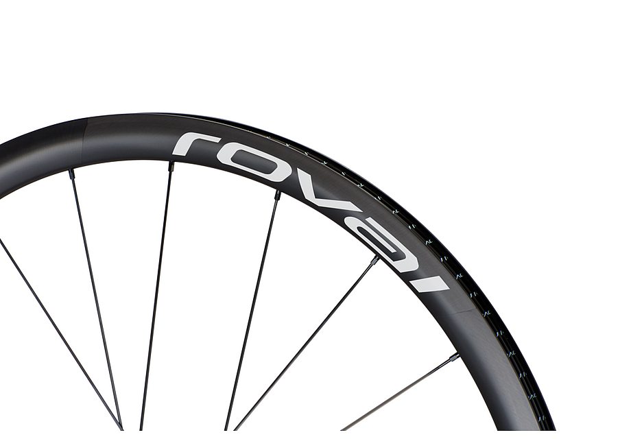 ROVAL ALPINIST CLX FRONT SATIN CARBON/WHT 700C(700C FRONT サテン 