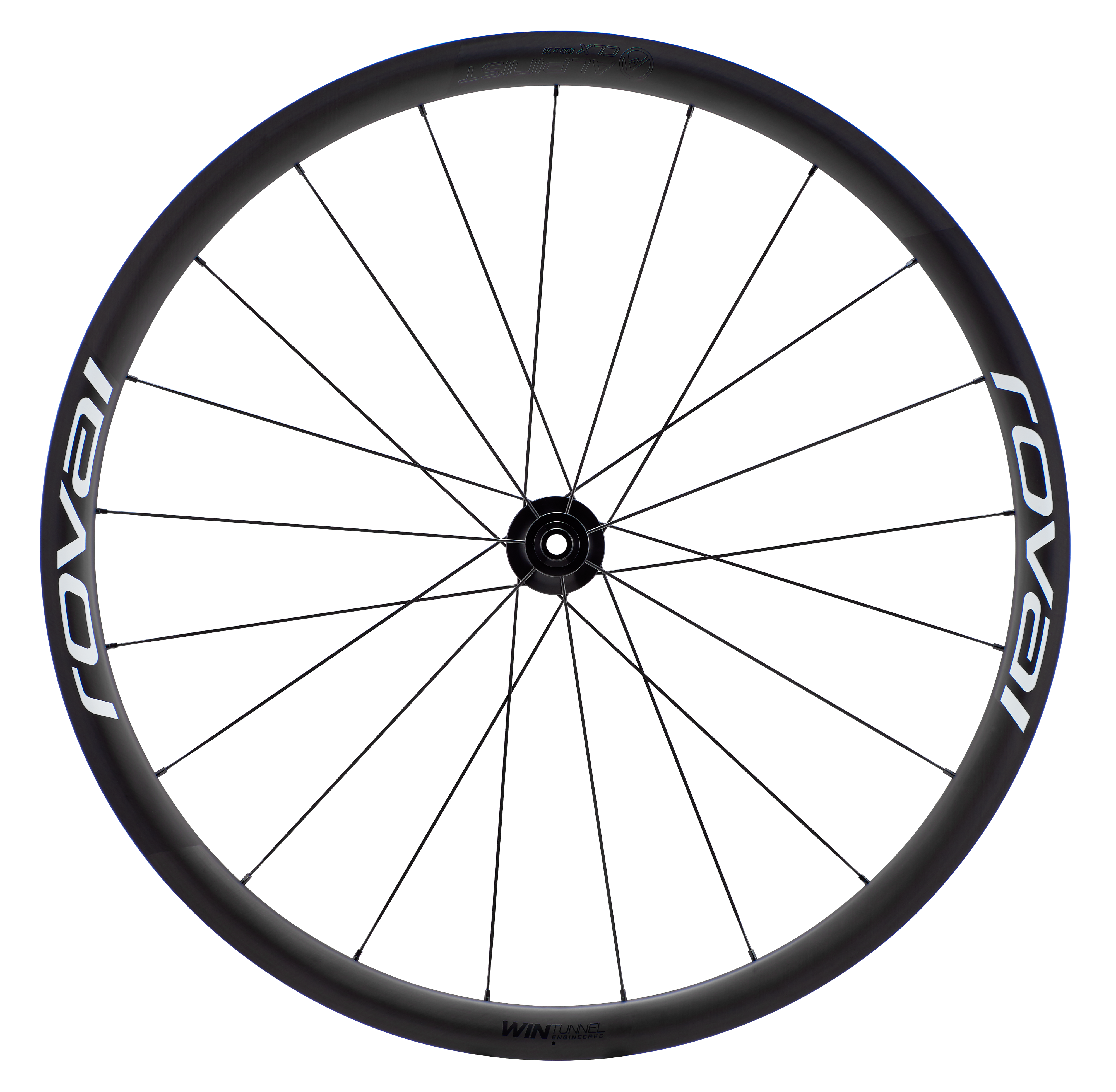 ROVAL ALPINIST CLX FRONT SATIN CARBON/WHT 700C(700C FRONT サテン ...