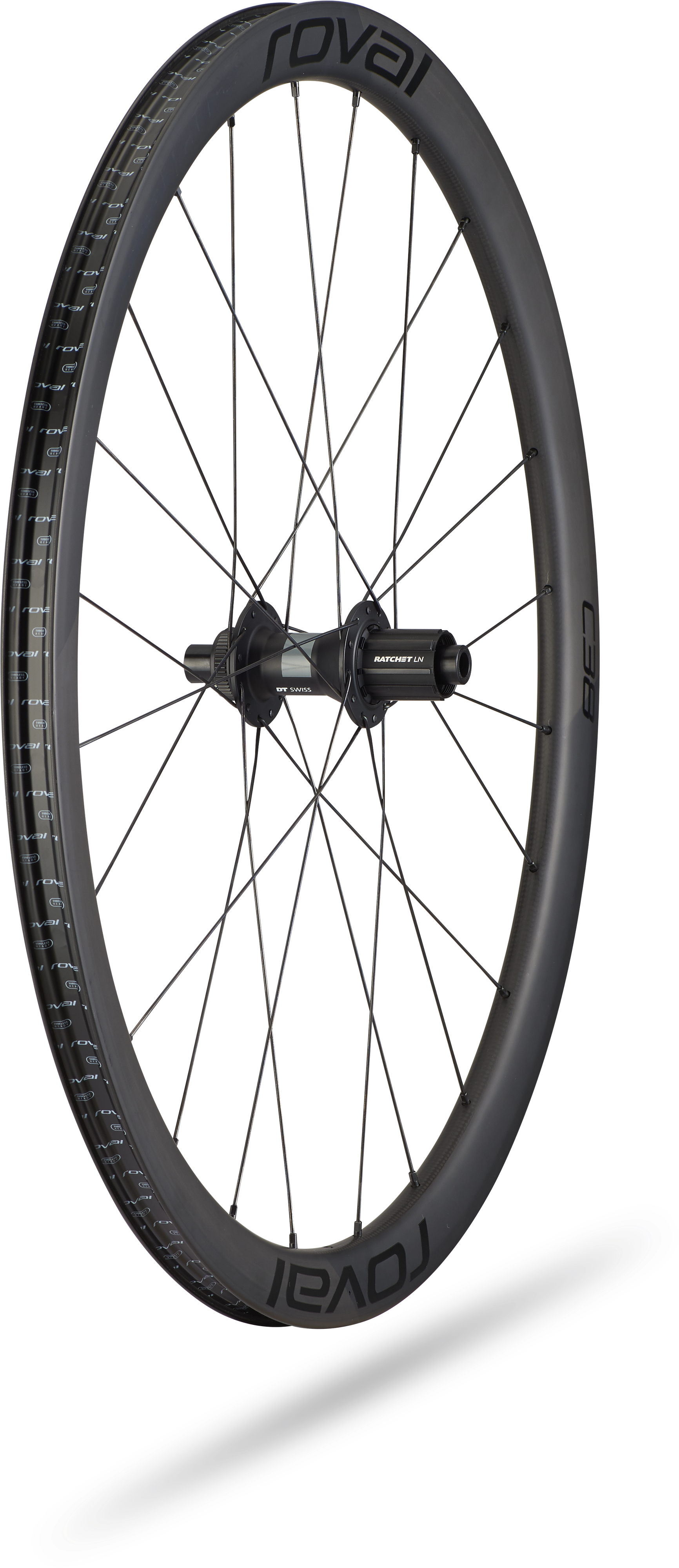 ROVAL RAPIDE C 38 DISC WHEELSET SATIN CARBON_BLK(700C サテン