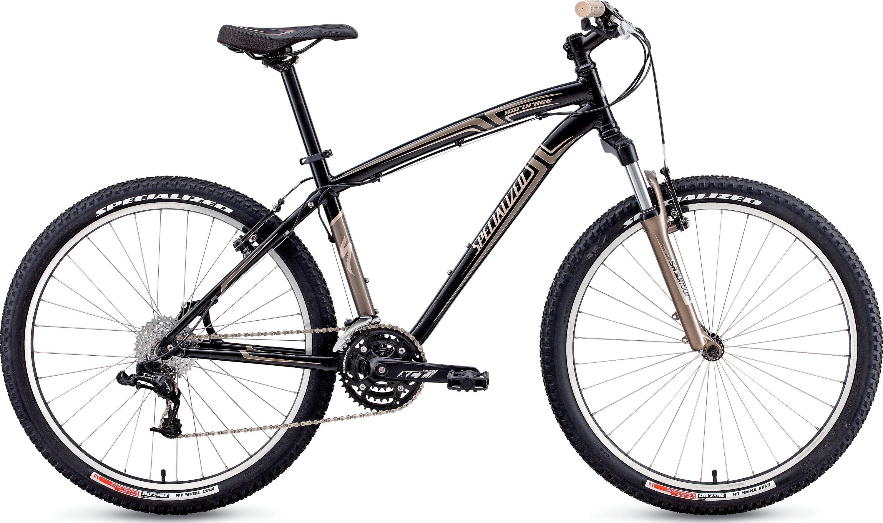 Black and white 2024 specialized mountain bike