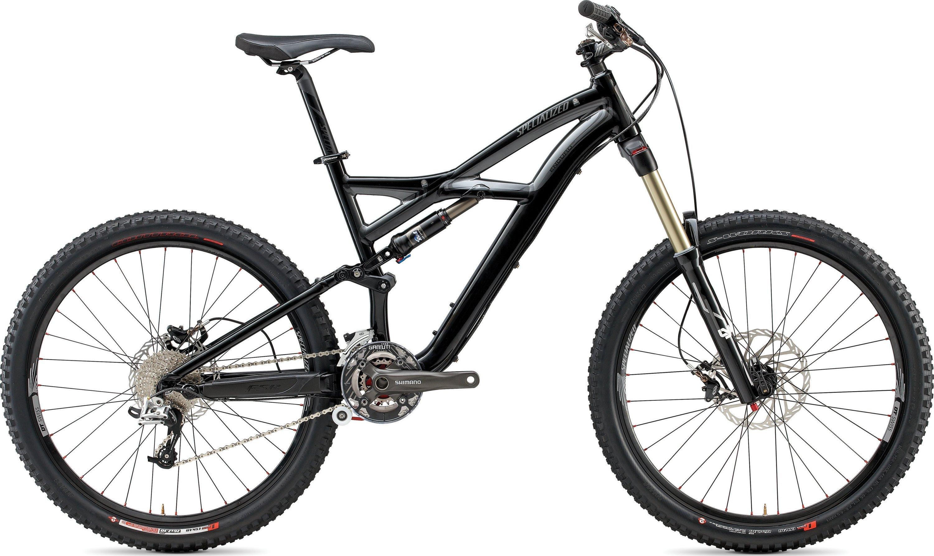 2010 specialized sales enduro specs