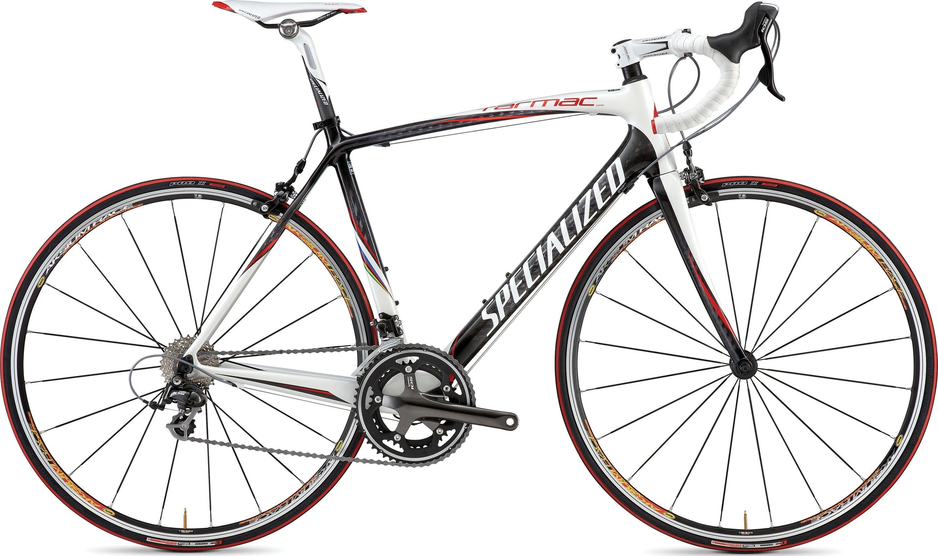 完成品 SPECIALIZED TARMAC COMP 2014カーボンロード 56 自転車本体 ...