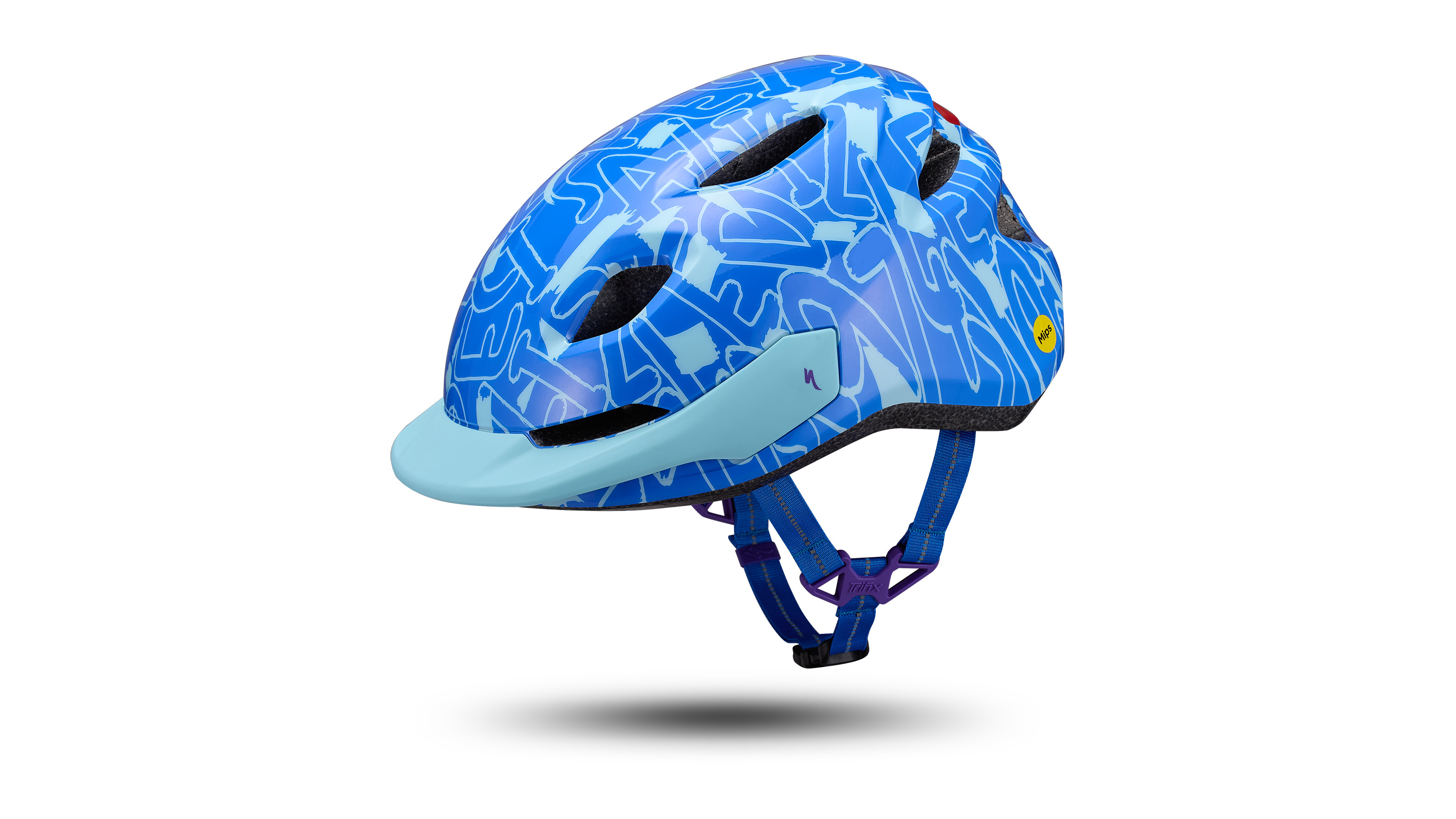 SHUFFLE 2 LED HELMET CE SKYBLU GRAPHIC CHLD(CHLD スカイブルー
