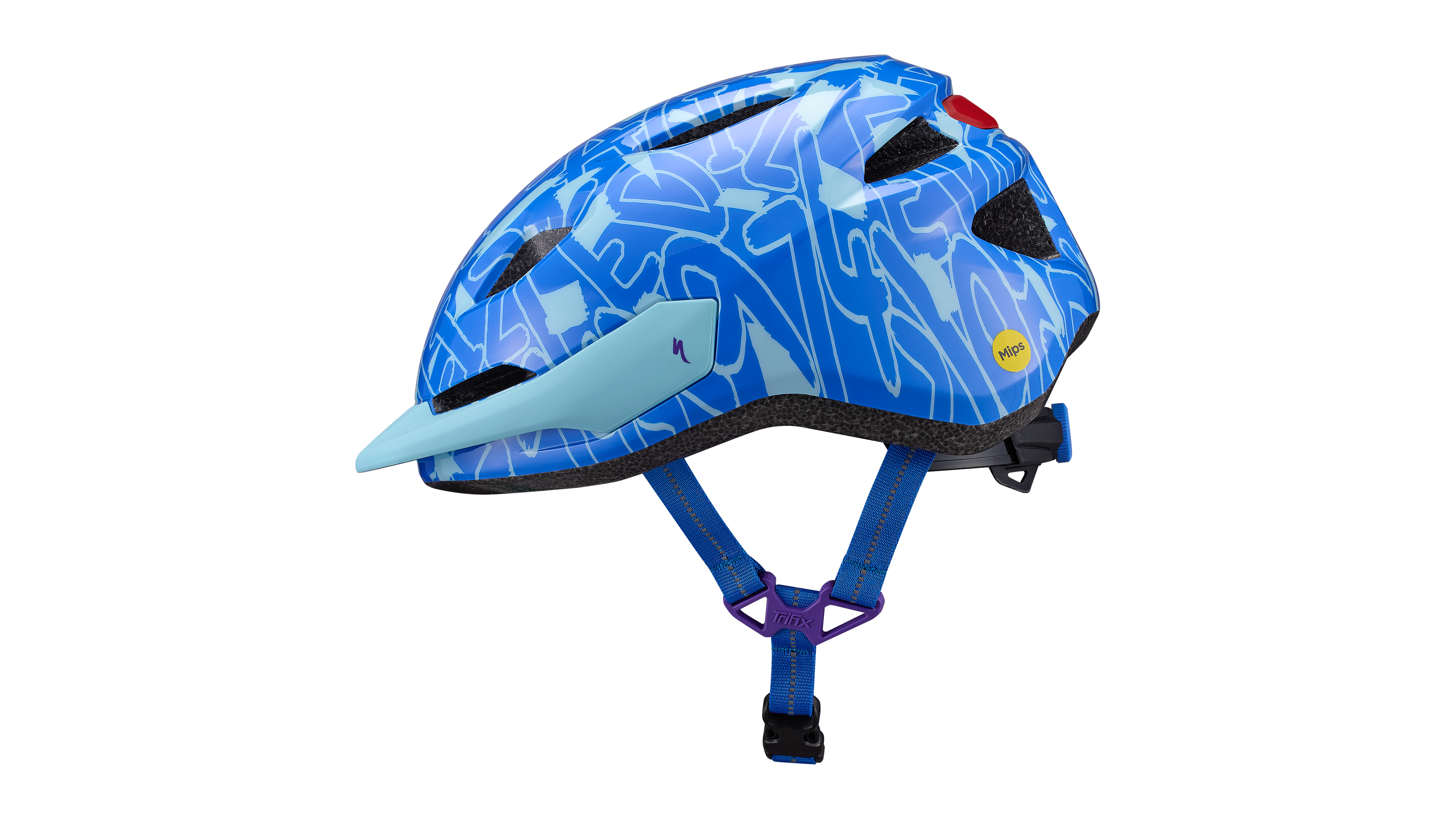 SHUFFLE 2 LED HELMET CE SKYBLU GRAPHIC CHLD(CHLD スカイブルー
