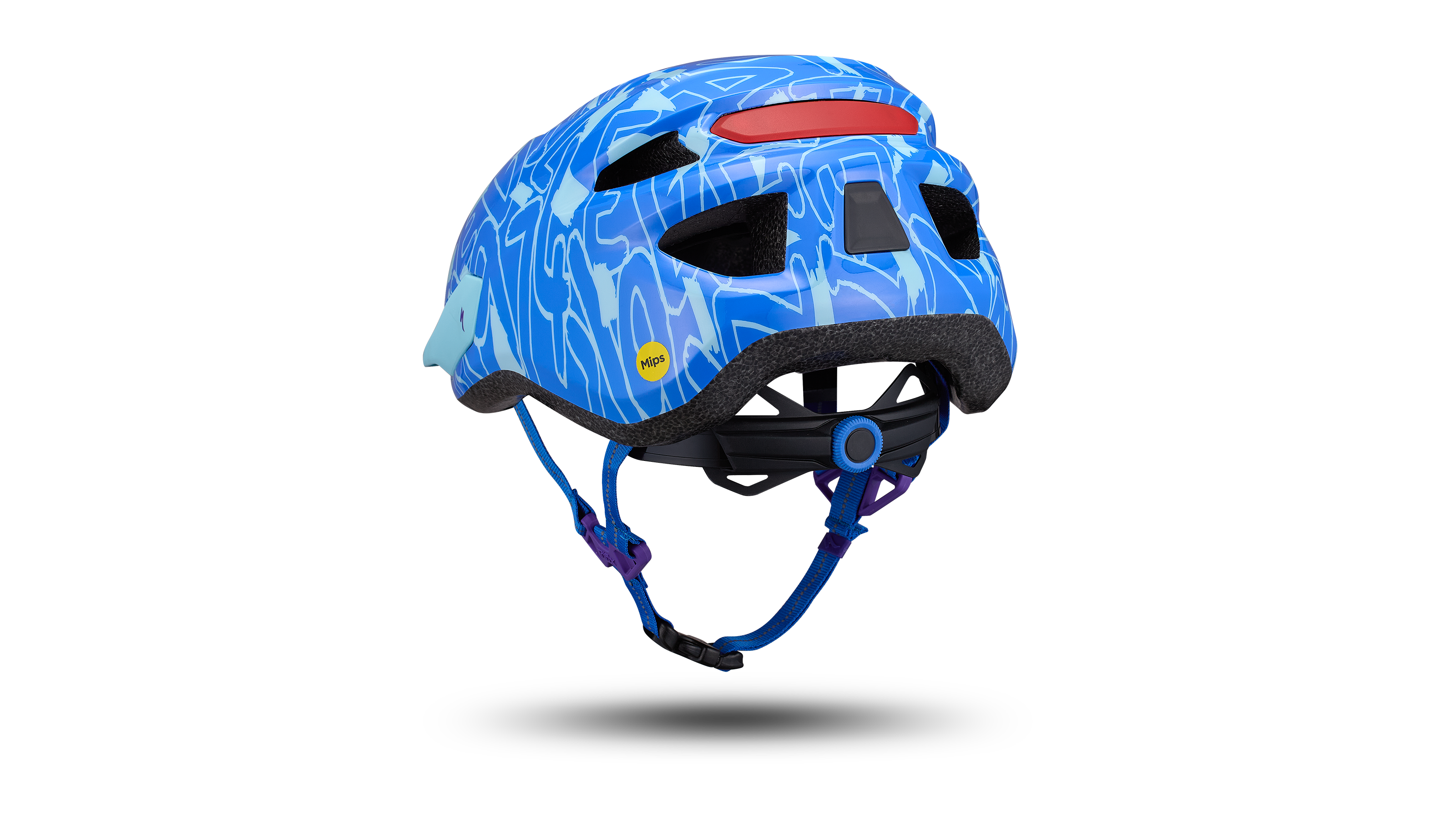 スペシャ様 SHUFFLE 2 LED HELMET CE SKYBLU GRAPHIC CHLD(CHLD スカイブルー