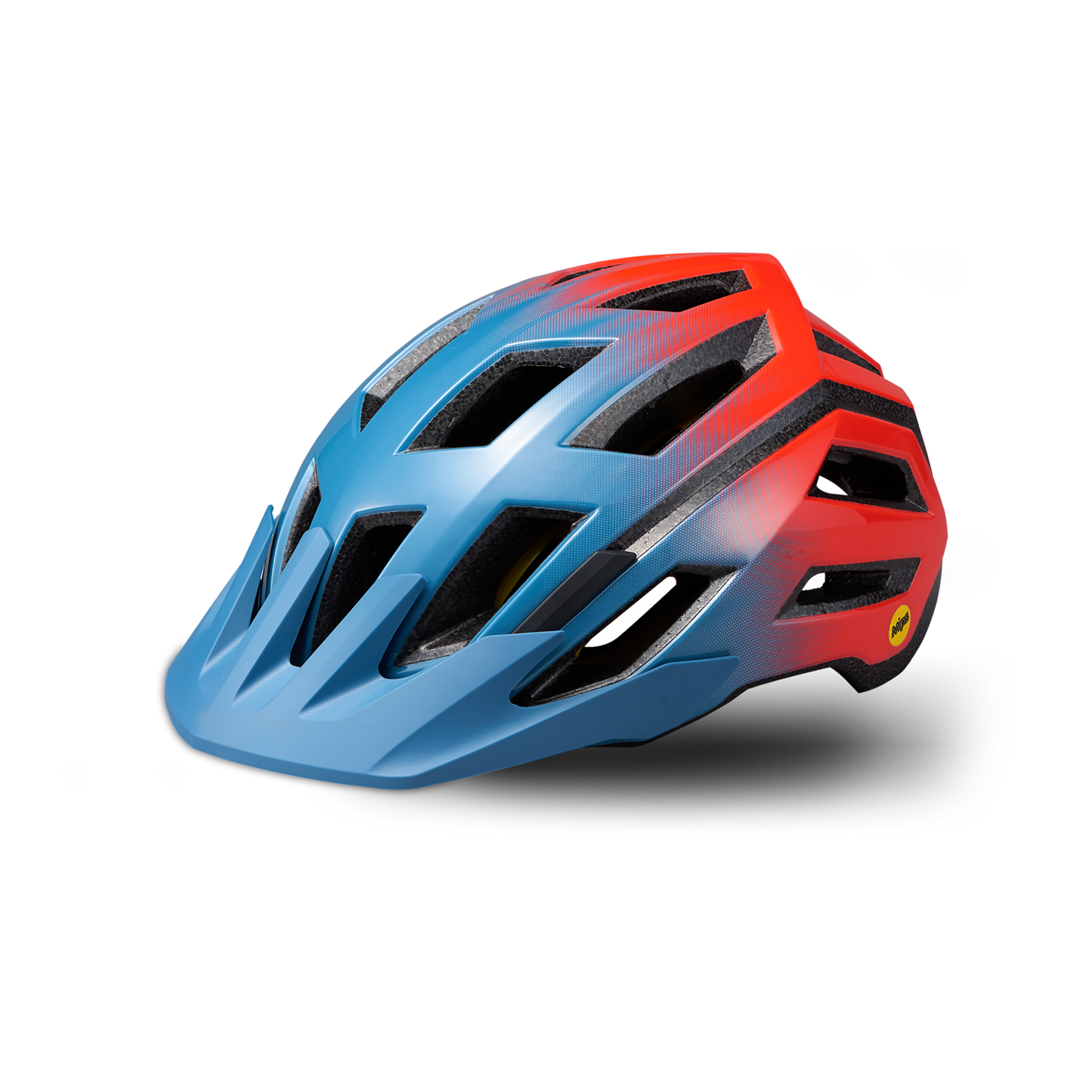 bike helmets tactic 3 Forefront Mips® size visor with easy on/off aFIX visor attachment Tri Tactic III