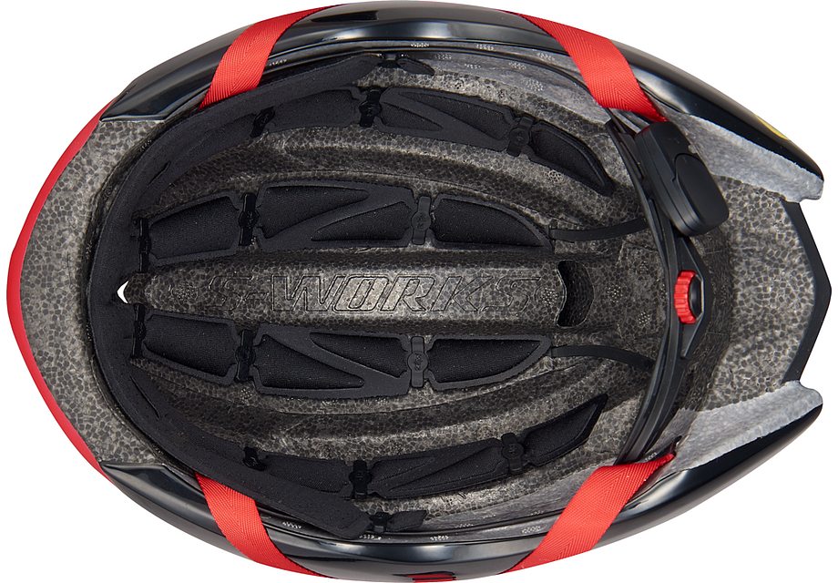 S-WORKS EVADE II HLMT MIPS CE TEAM RED/BLK ASIA S(ASIA S (52-56cm 