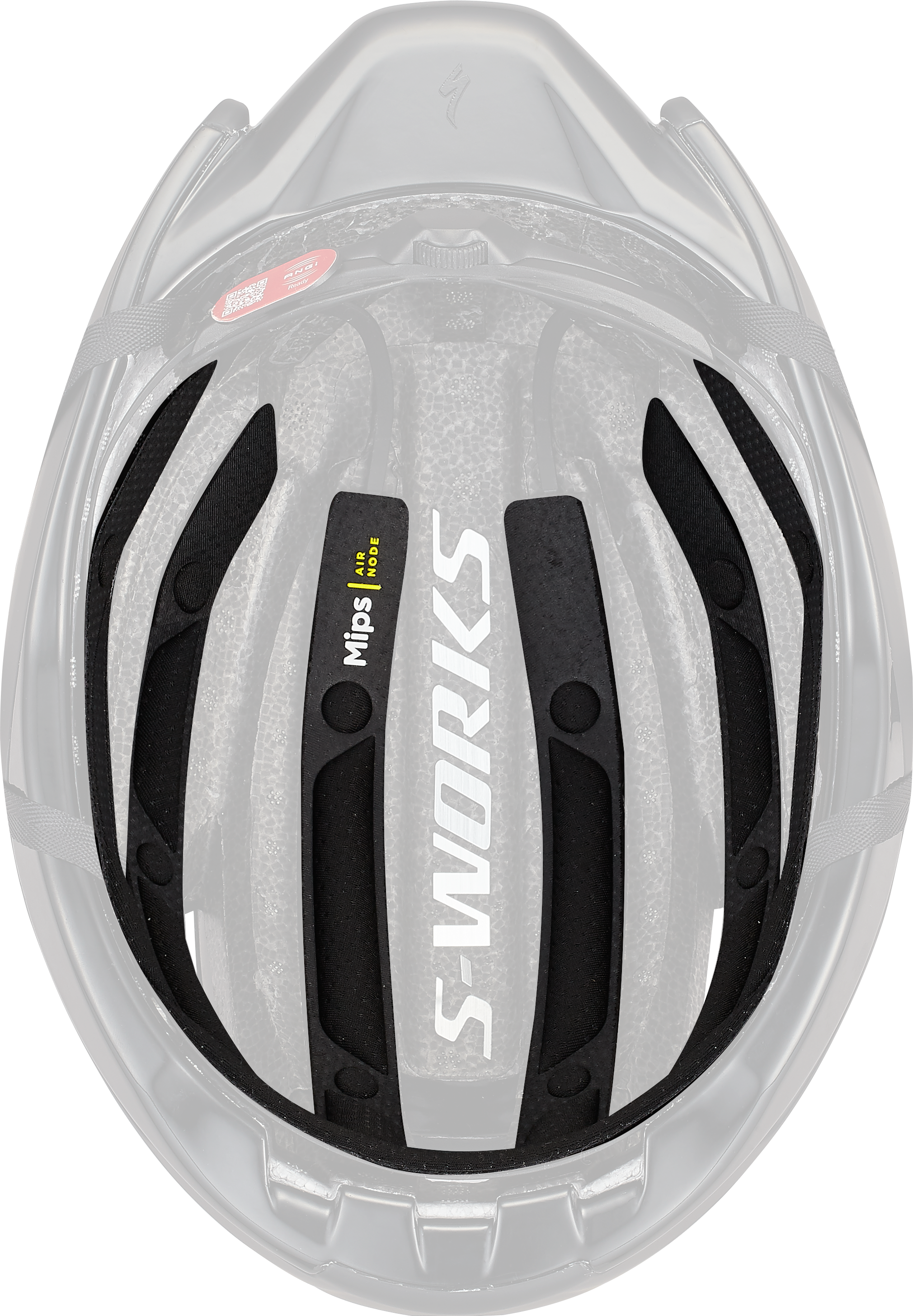 S-WORKS EVADE 3 REPLACEMENT PADSET S(S ブラック): ヘルメット 