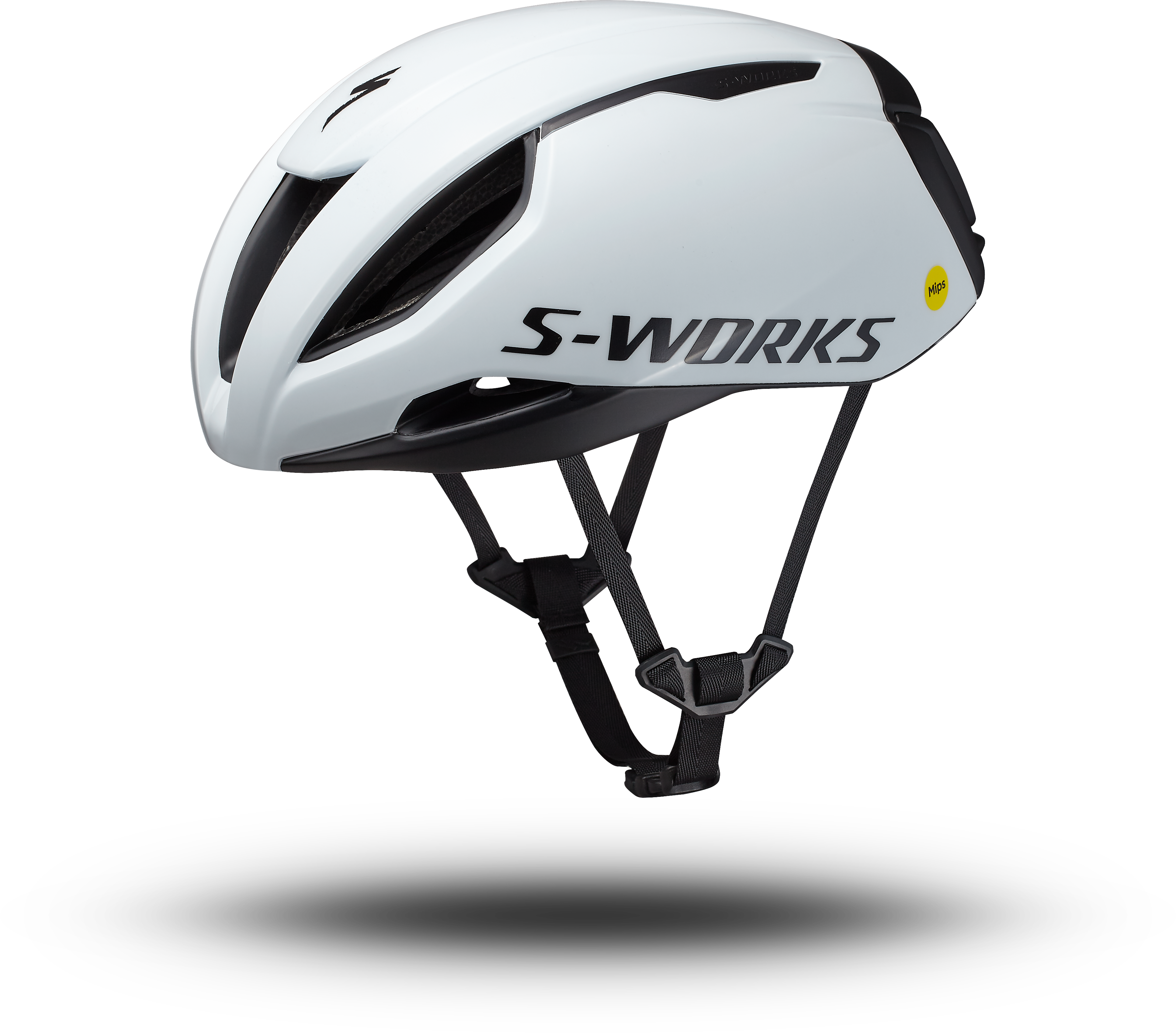 S-WORKS EVADE 3 HLMT CE WHT/BLK ROUND M(Round M (55-59cm) ホワイト 