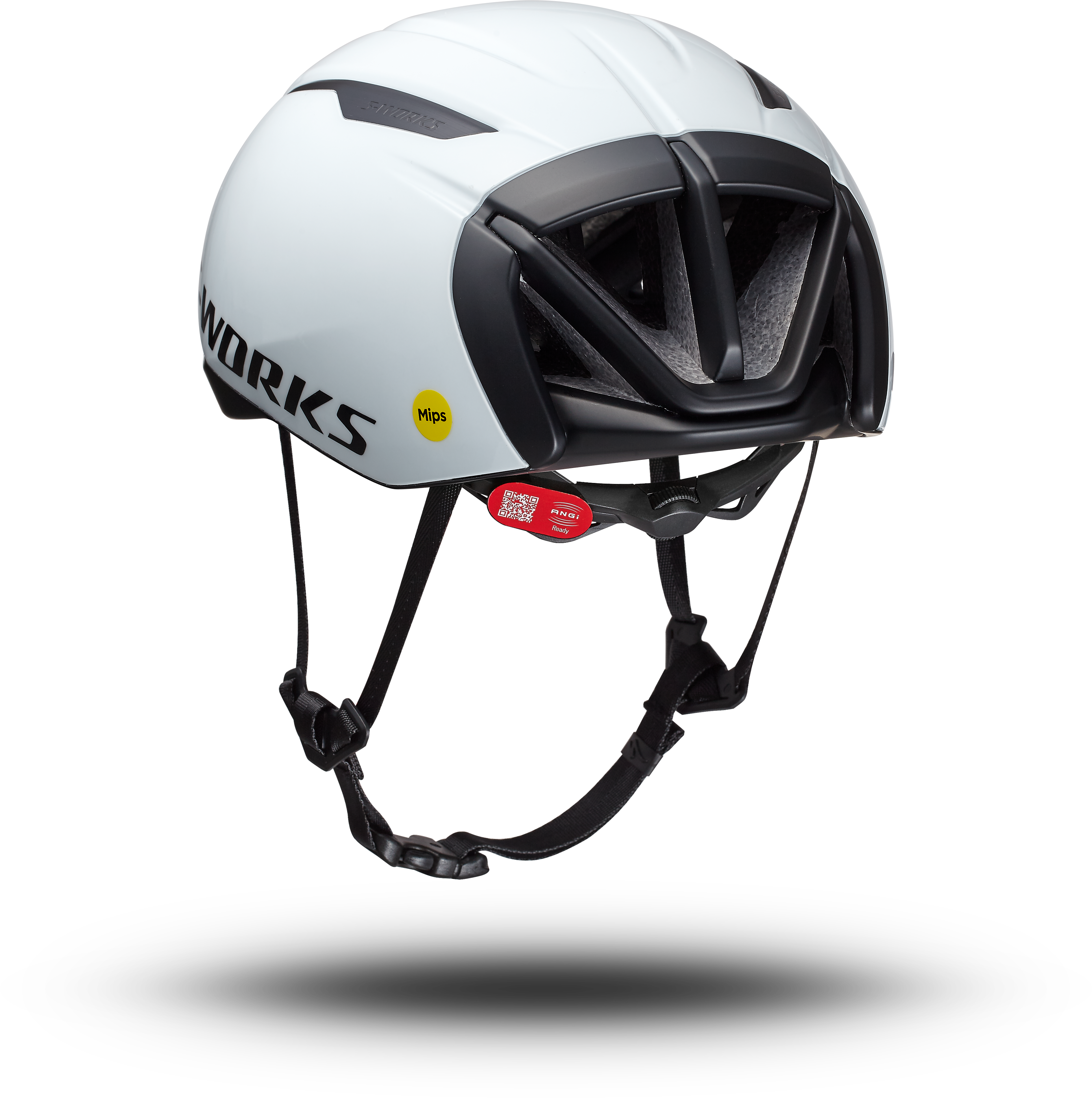 S-WORKS EVADE 3 HLMT CE WHT/BLK ROUND L(Round L (58-62cm) ホワイト