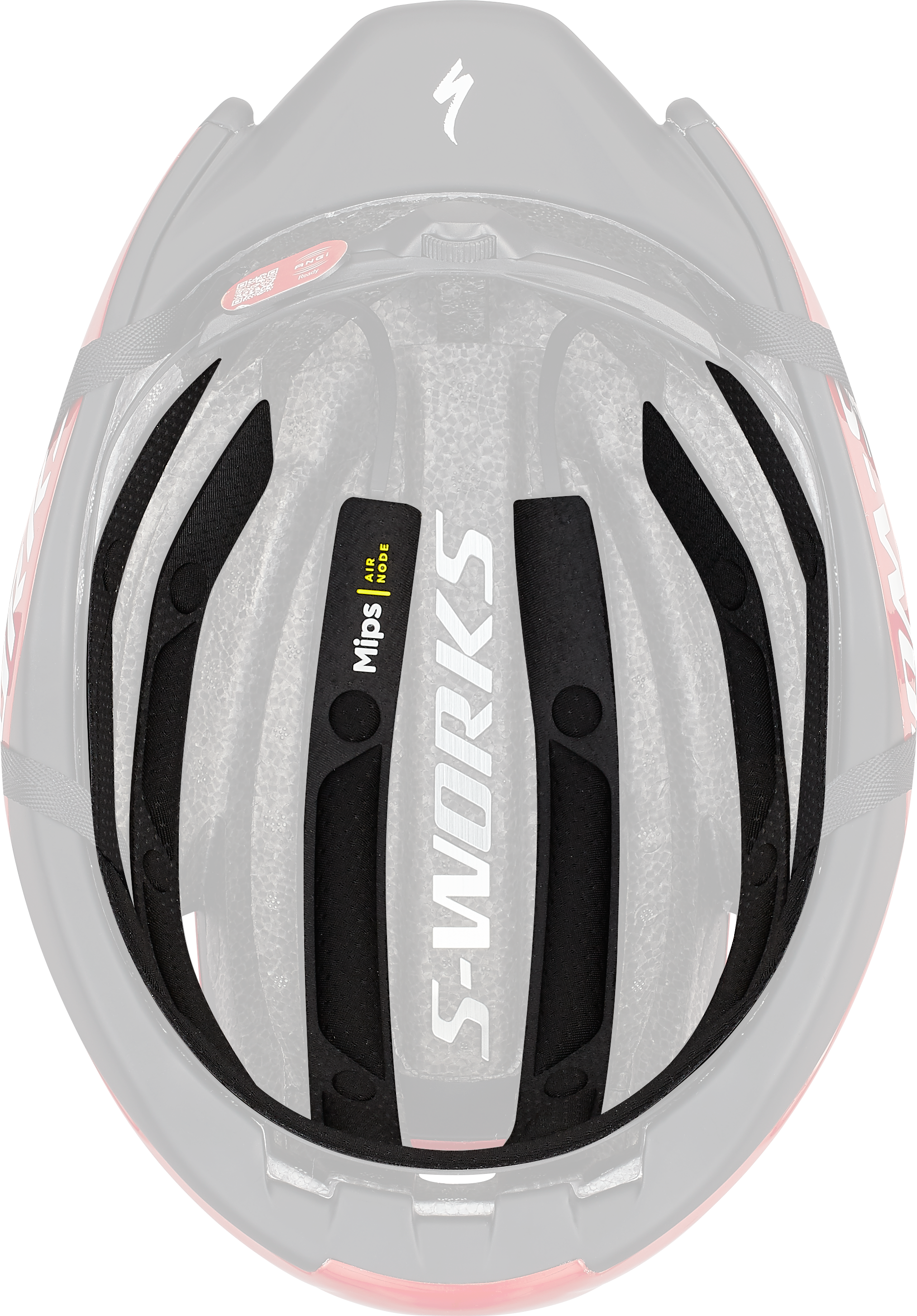 S-WORKS EVADE 3 HLMT CE VIVRED ROUND L(Round L (58-62cm) ビビッド