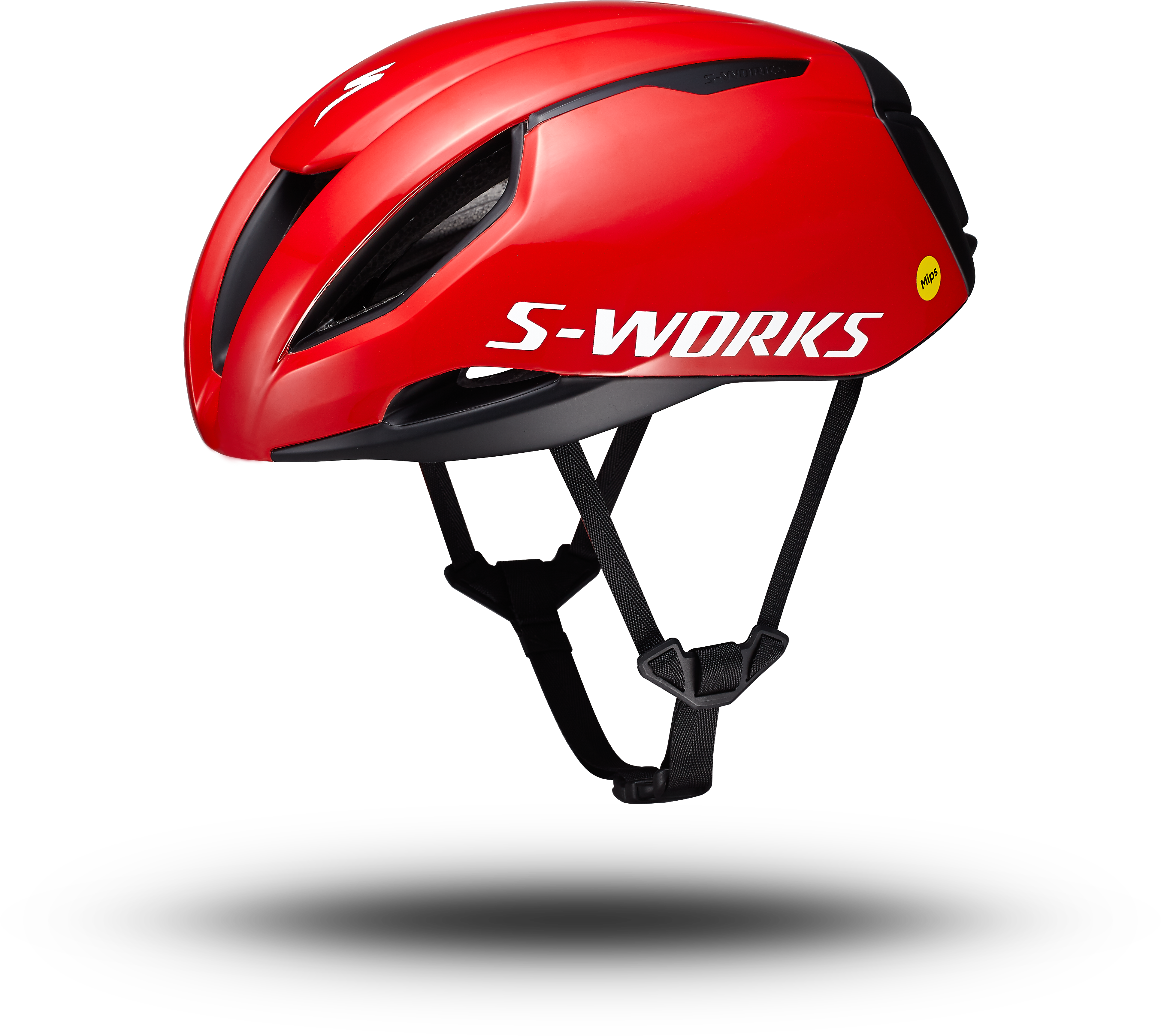 S-WORKS EVADE 3 HLMT CE VIVRED ROUND S(Round S (51-56cm) ビビッドレッド): ヘルメット｜ スペシャライズドオンラインストア