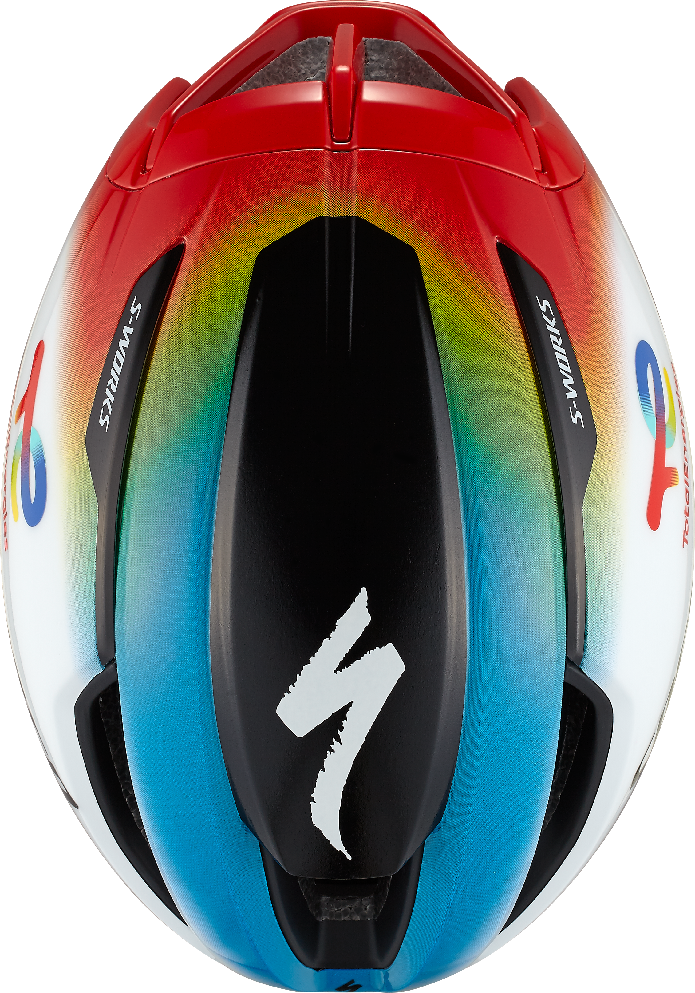 S-WORKS EVADE 3 TEAM REPLICA HLMT CE TOTAL ENERGIES ROUND M(Round