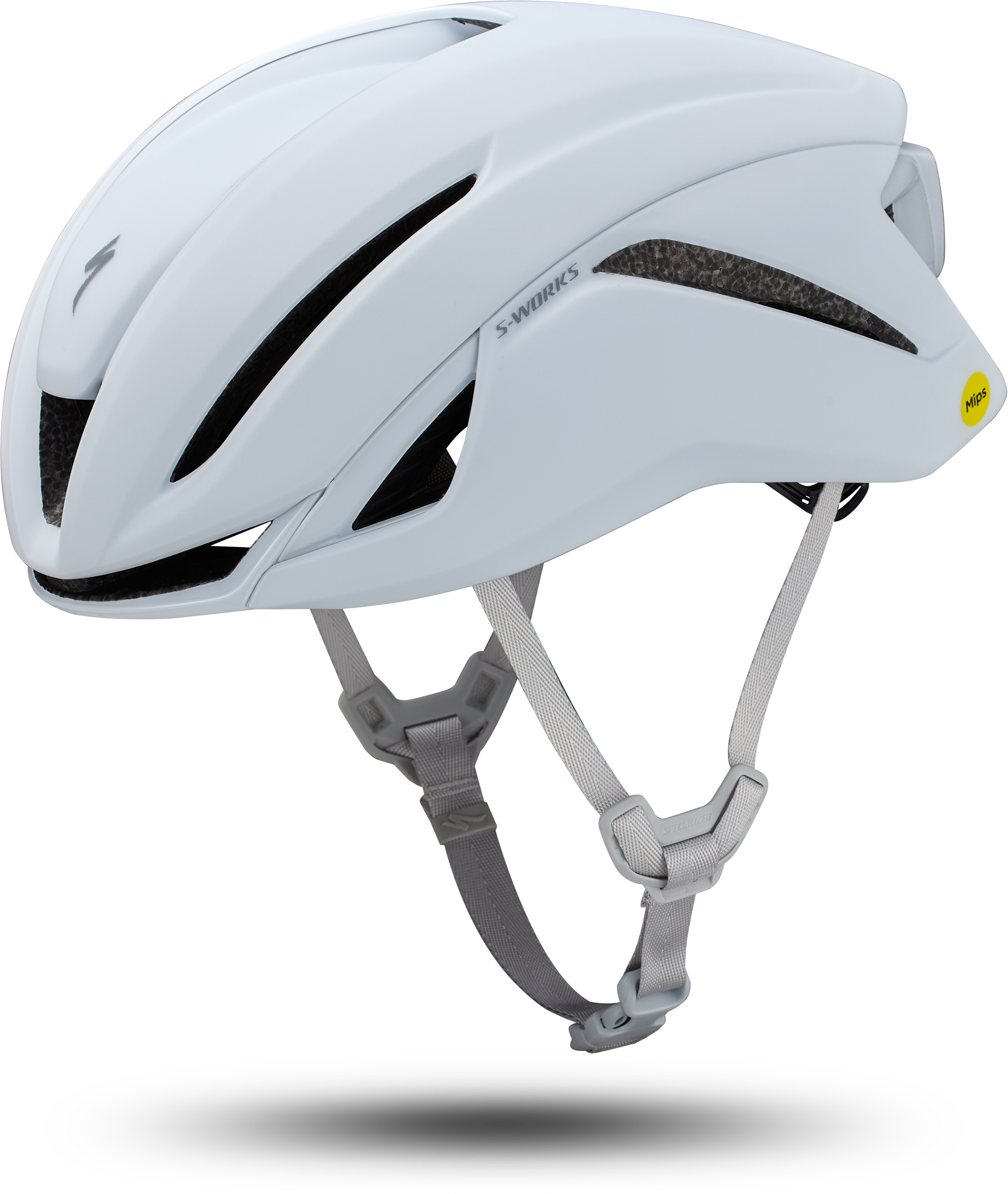 S-WORKS EVADE 4 HELMET CE MATTE WHT ROUND S(Round S (51-56cm