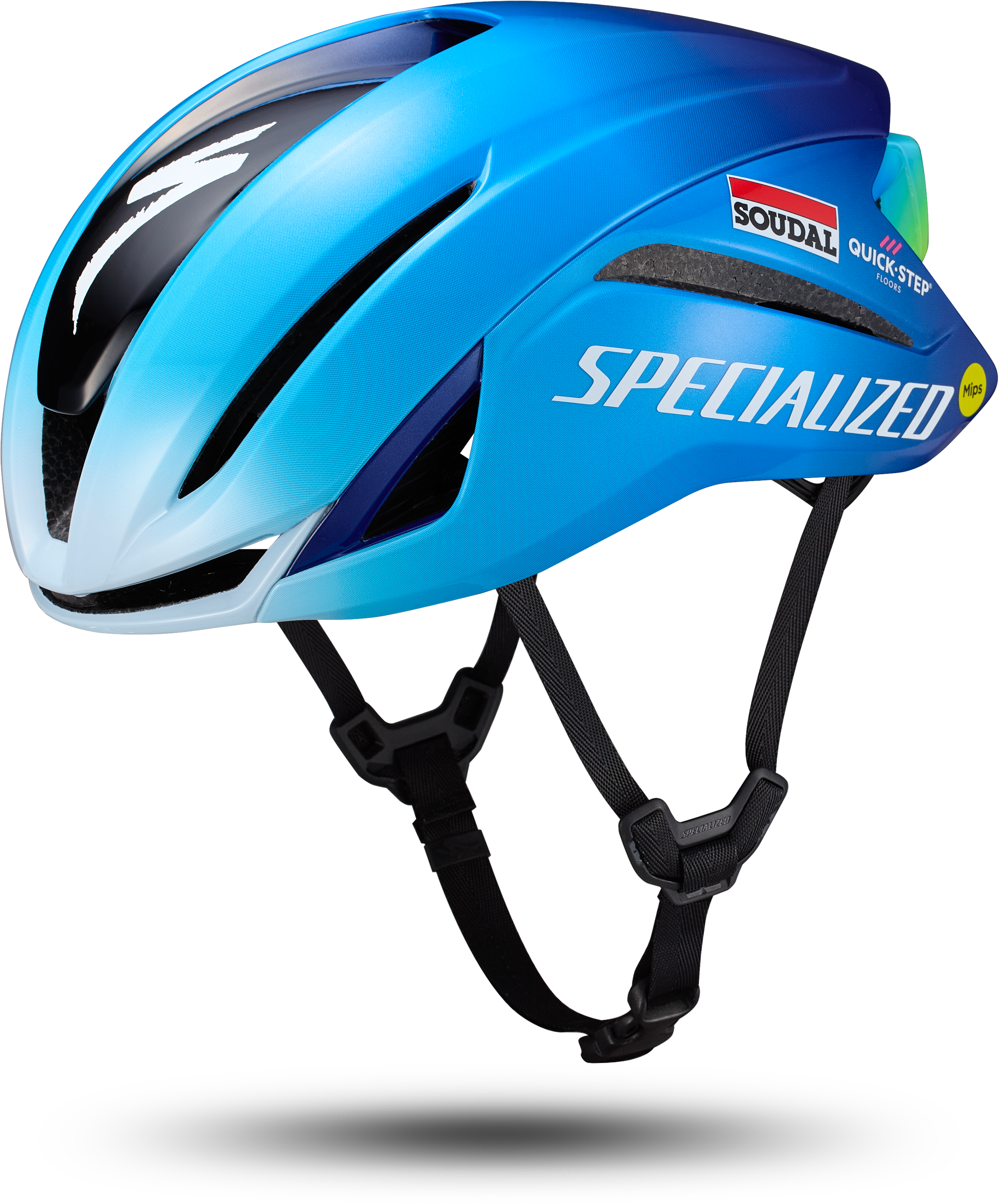 S-WORKS EVADE 4 - TEAM REPLICA HELMET CE 2026 SOUDAL QUICKSTEP