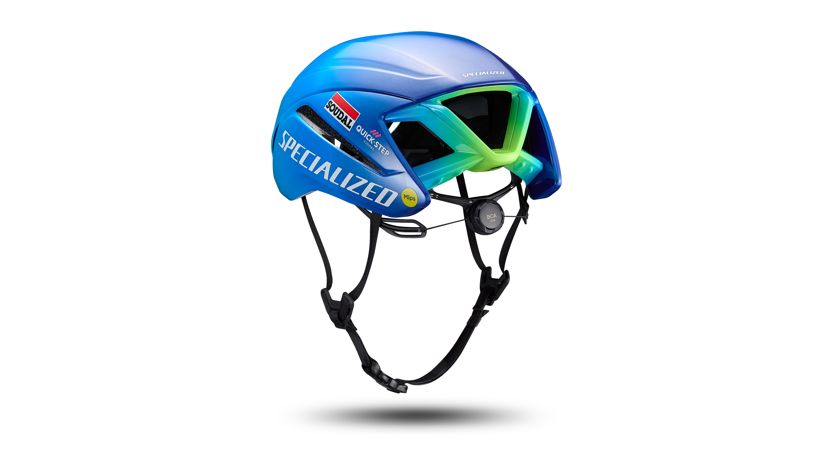 S-WORKS EVADE 4 - TEAM REPLICA HELMET CE 2026 SOUDAL QUICKSTEP