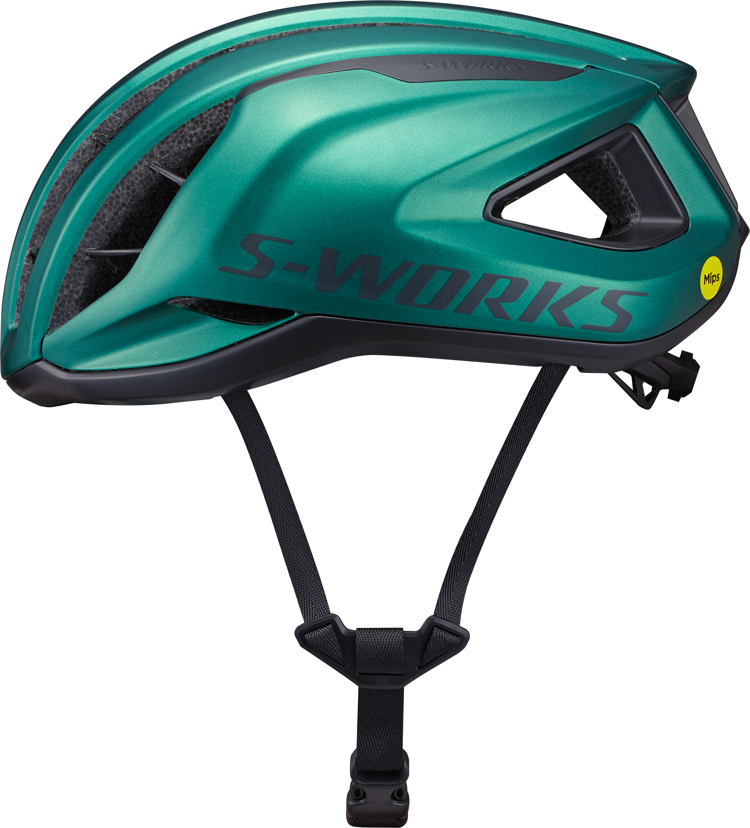 S-WORKS PREVAIL 3 HELMET CE PNE/GRN ROUND S(Round S (51-56cm 