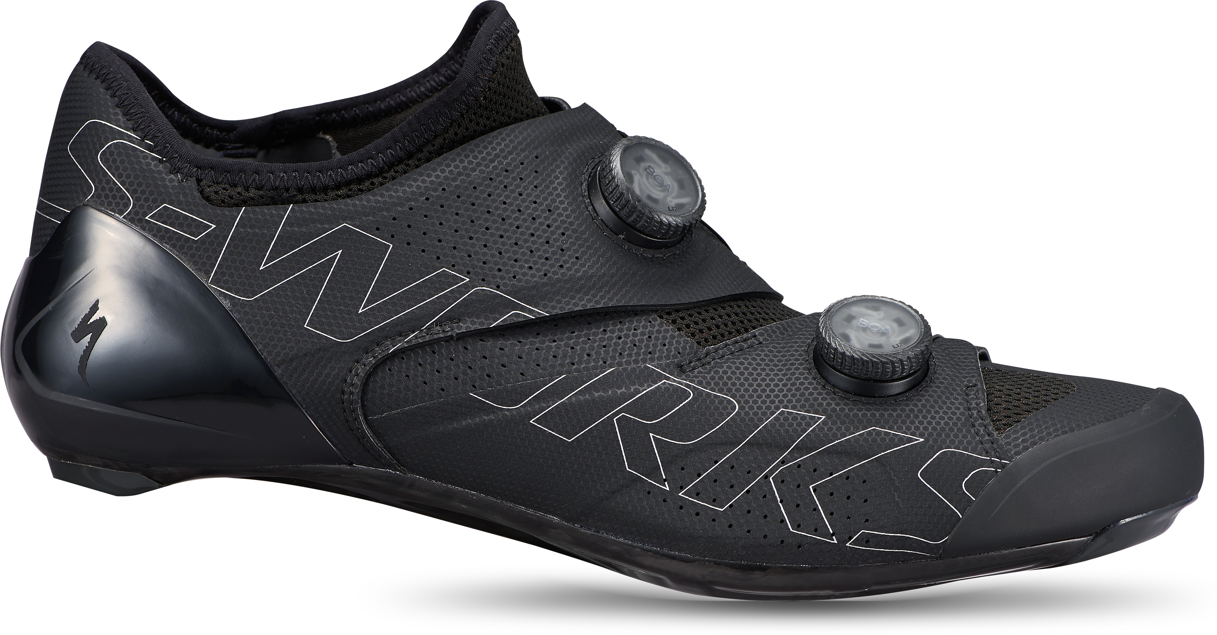 S-WORKS ARES ROAD SHOES BLK 42.5(42.5 (27.3cm) ブラック): シューズ
