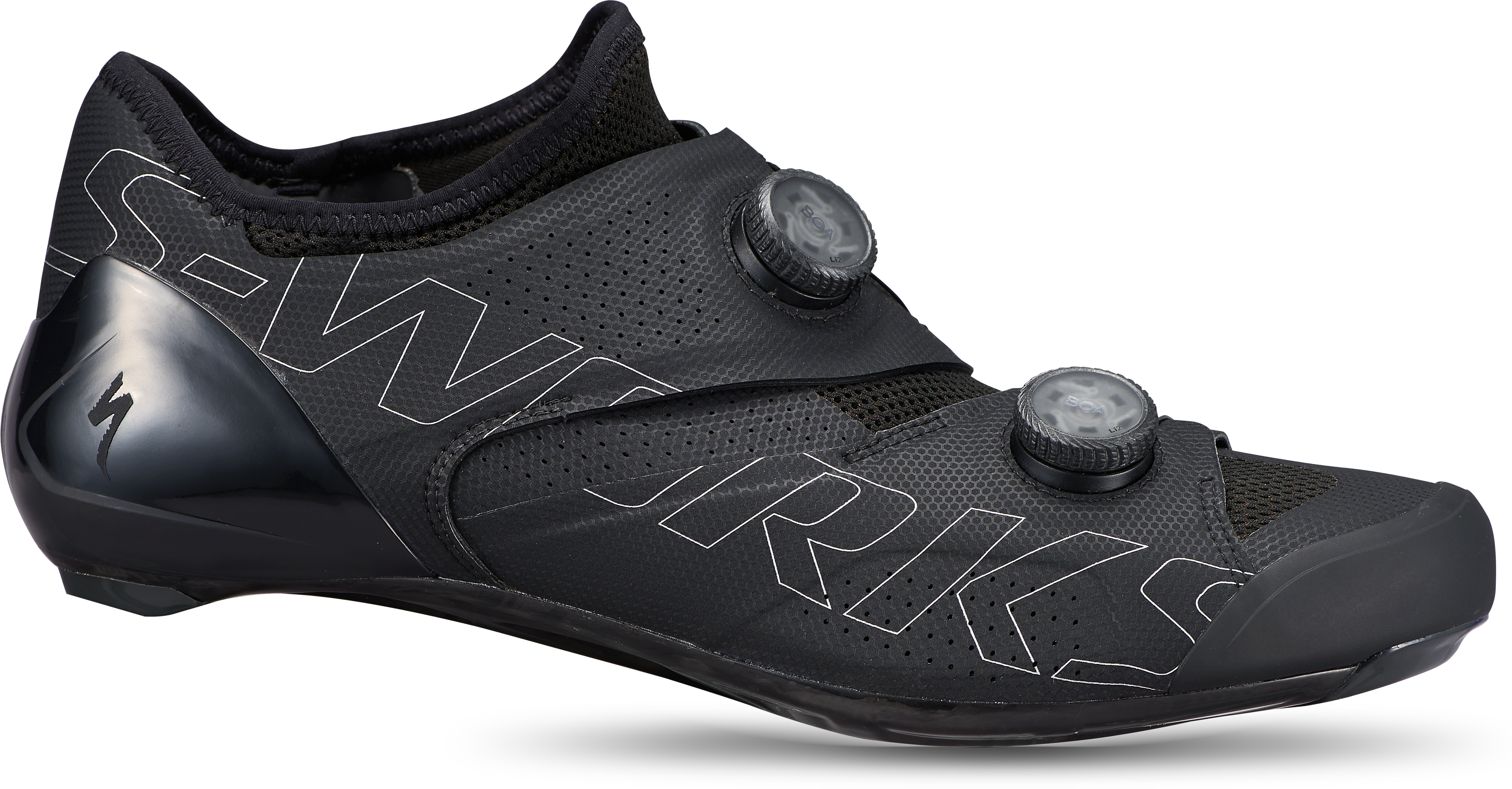 S-WORKS ARES ROAD SHOES BLK 44(44 (28.3cm) ブラック): シューズ