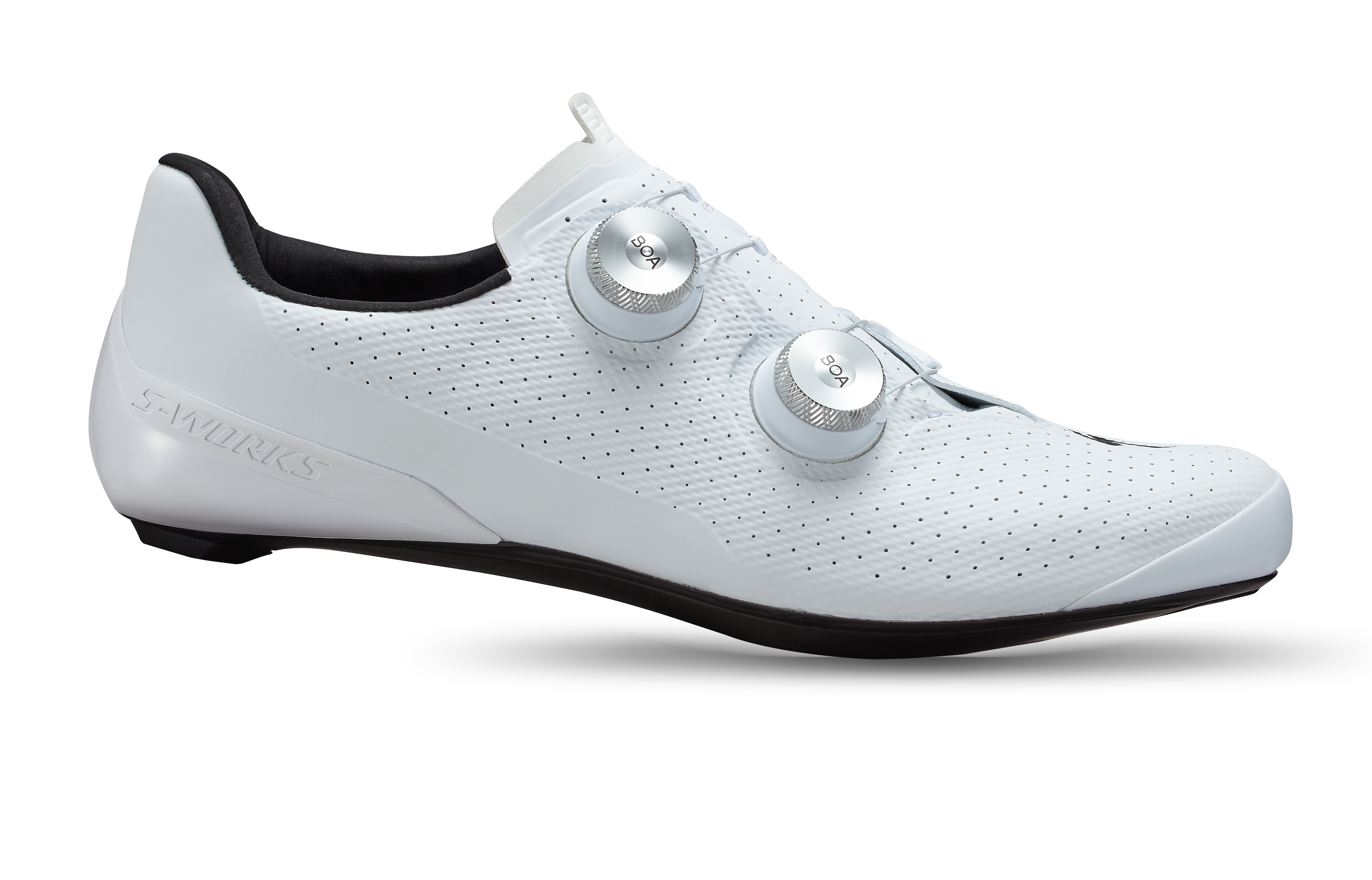 S-WORKS TORCH ROAD SHOES WHT 41(41 (26cm) ホワイト): シューズ