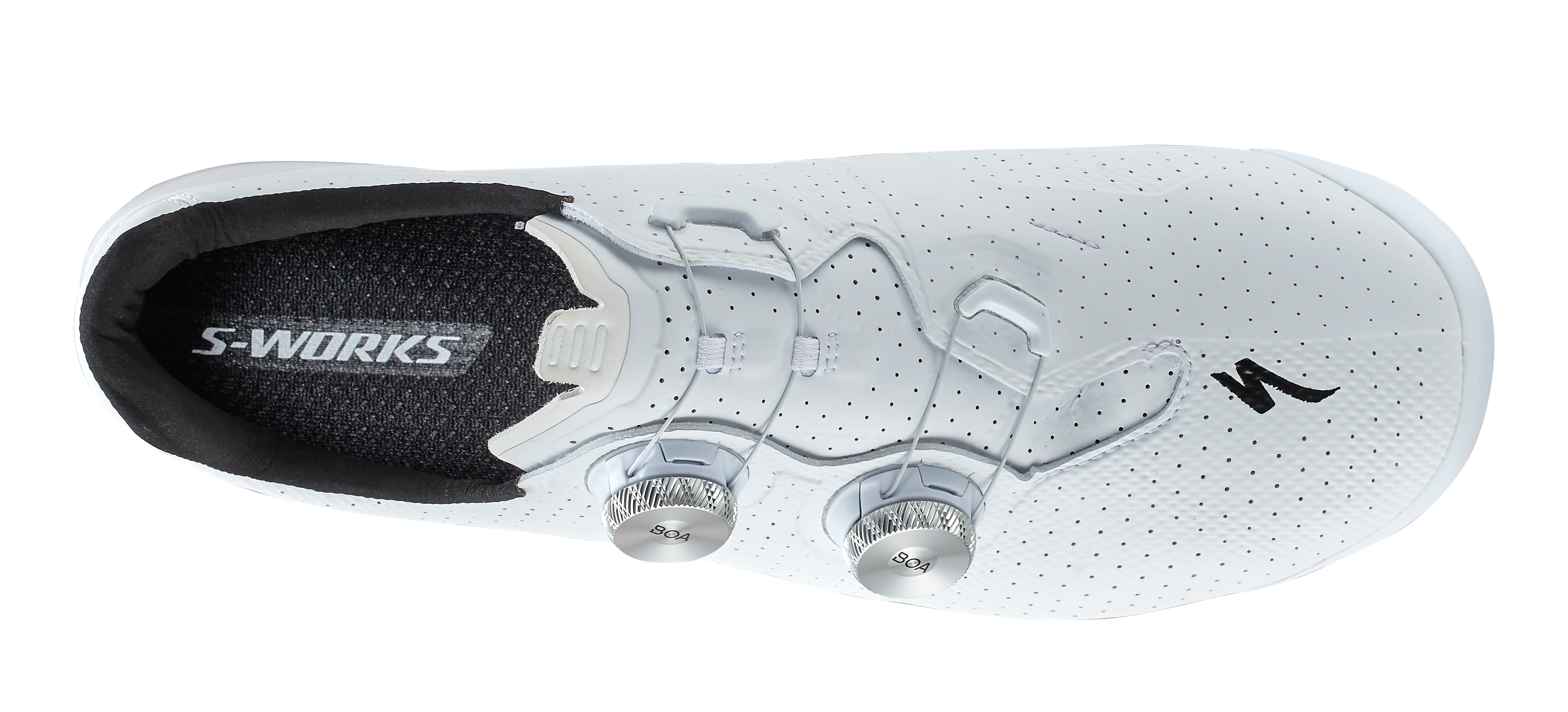 S-WORKS TORCH ROAD SHOES WHT 41(41 (26cm) ホワイト): シューズ