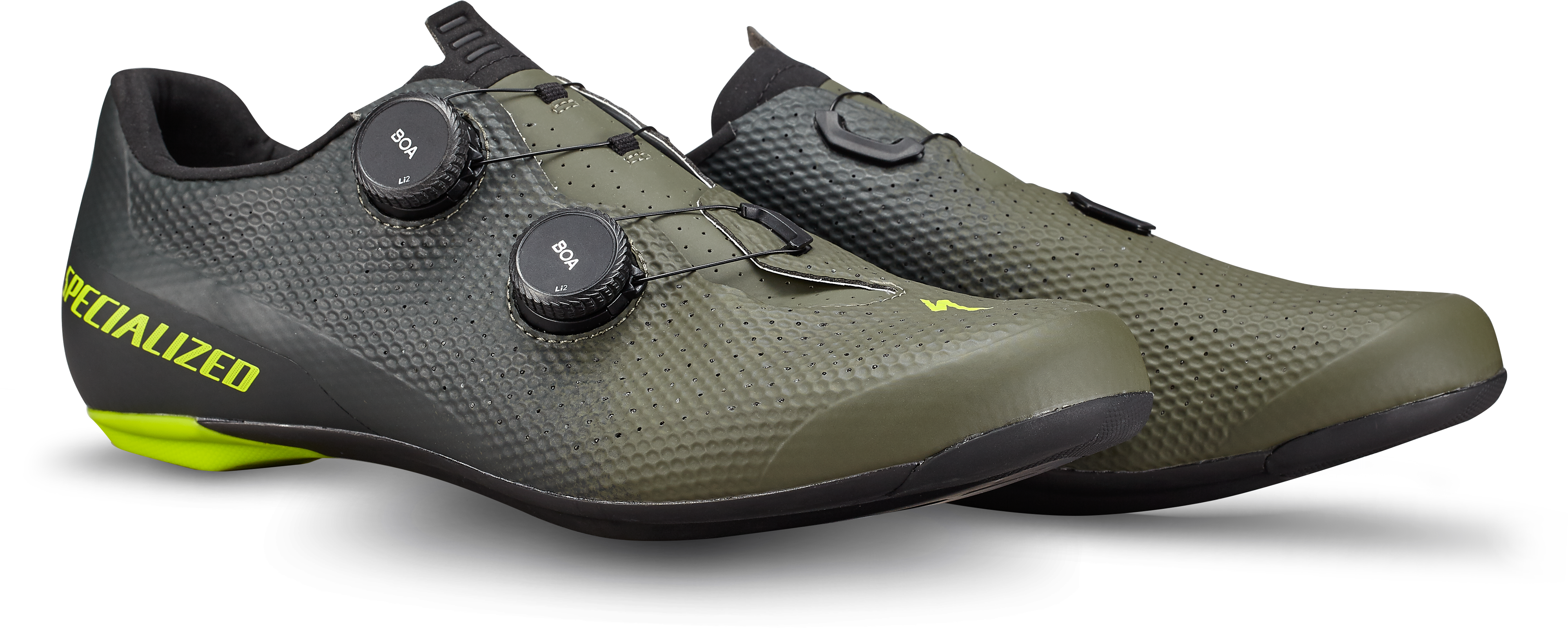 スペシャライズド シューズ Torch 3.0 Road Shoes 自転車 オークグリーン/モスグリーン/ライムストーン 39 (25cm)