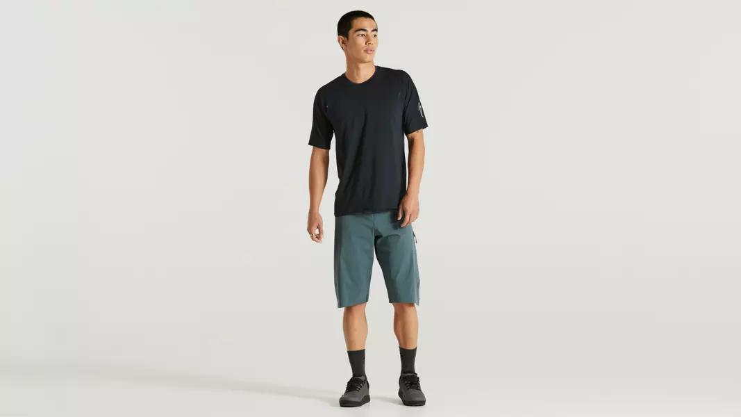 スペシャライズド Trail Air Short Sleeve Jersey S Specialized Trail Air Short Sleeve Jersey Men - oak green