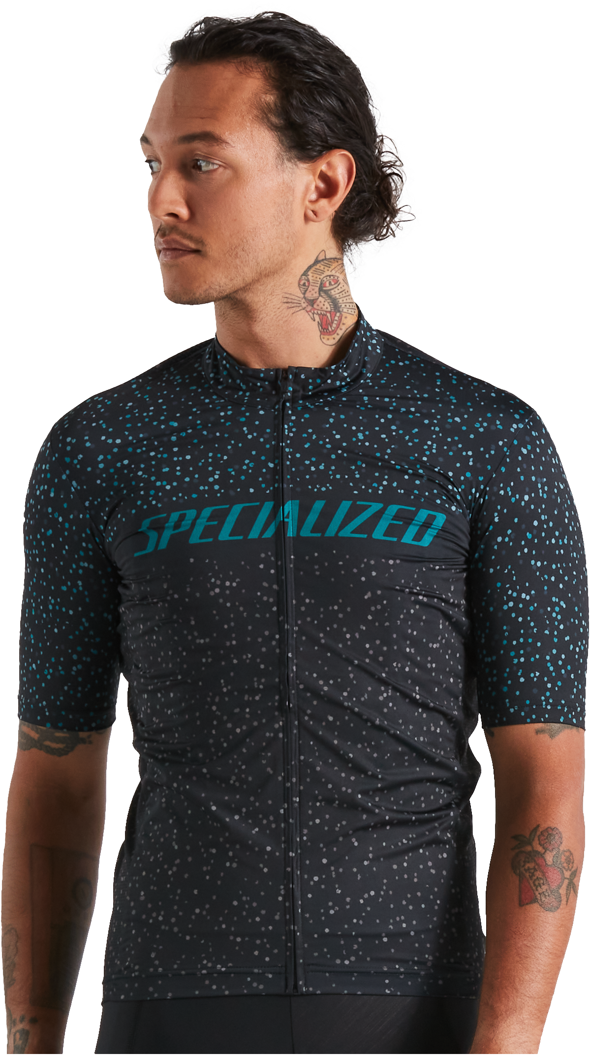 Jersey Specialized RBX Logo Manga curta - Preta