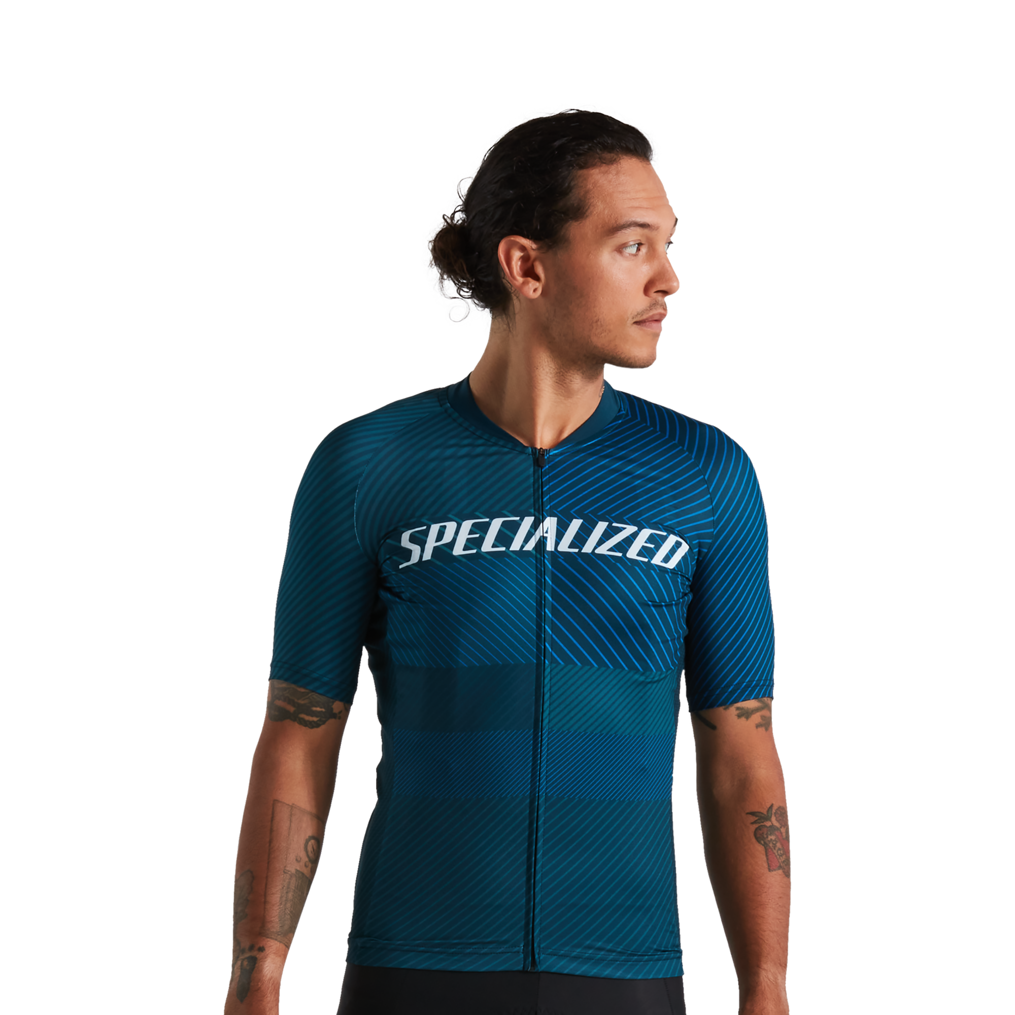 Jersey Specialized RBX Logo Manga curta - Preta - O seu bike shop.