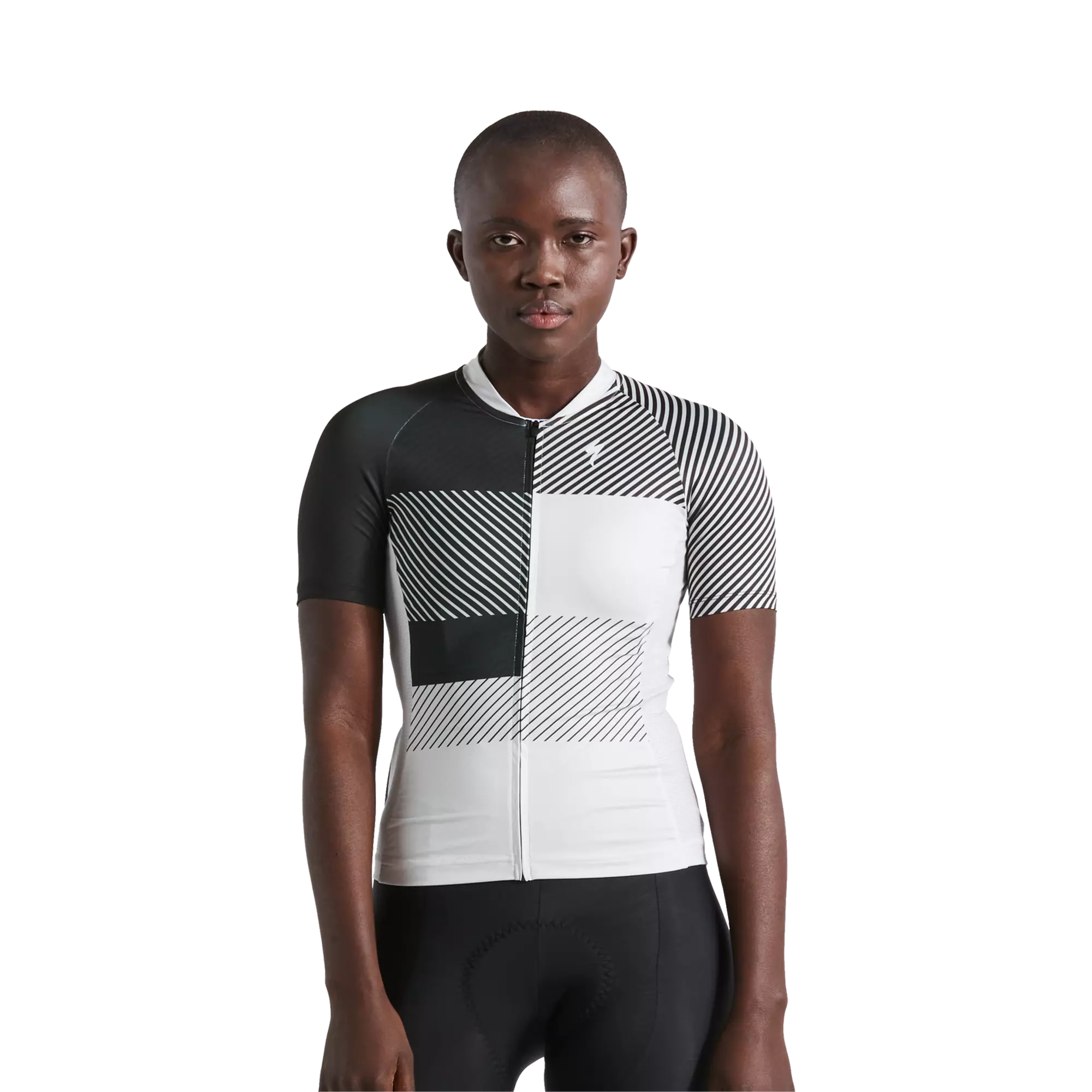 Women's SL+ Logo Stripe Short Sleeve Jersey