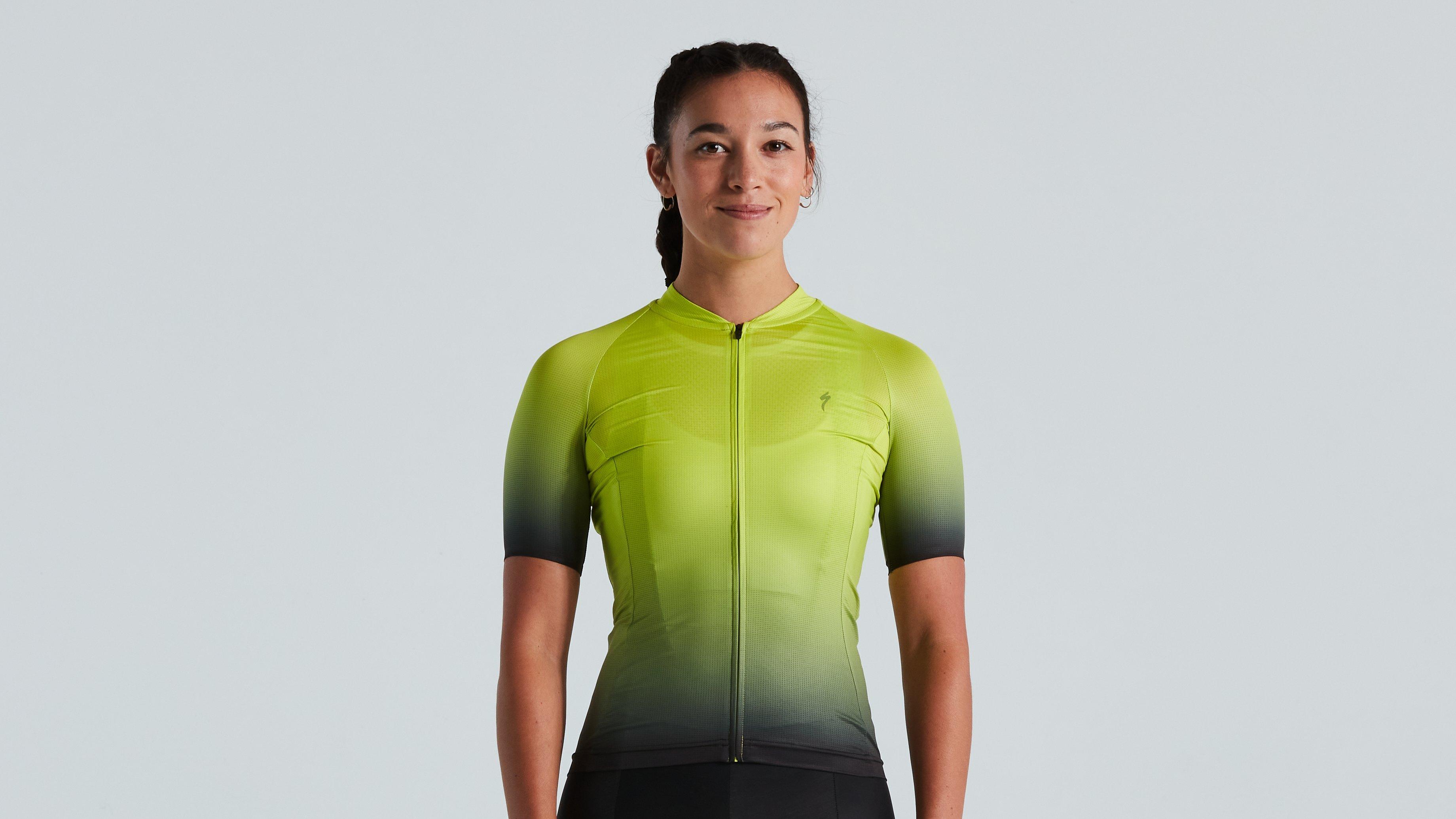 SL AIR JERSEY SHORT SLEEVES WOMEN HYPERVIZ M(M ハイパービズ