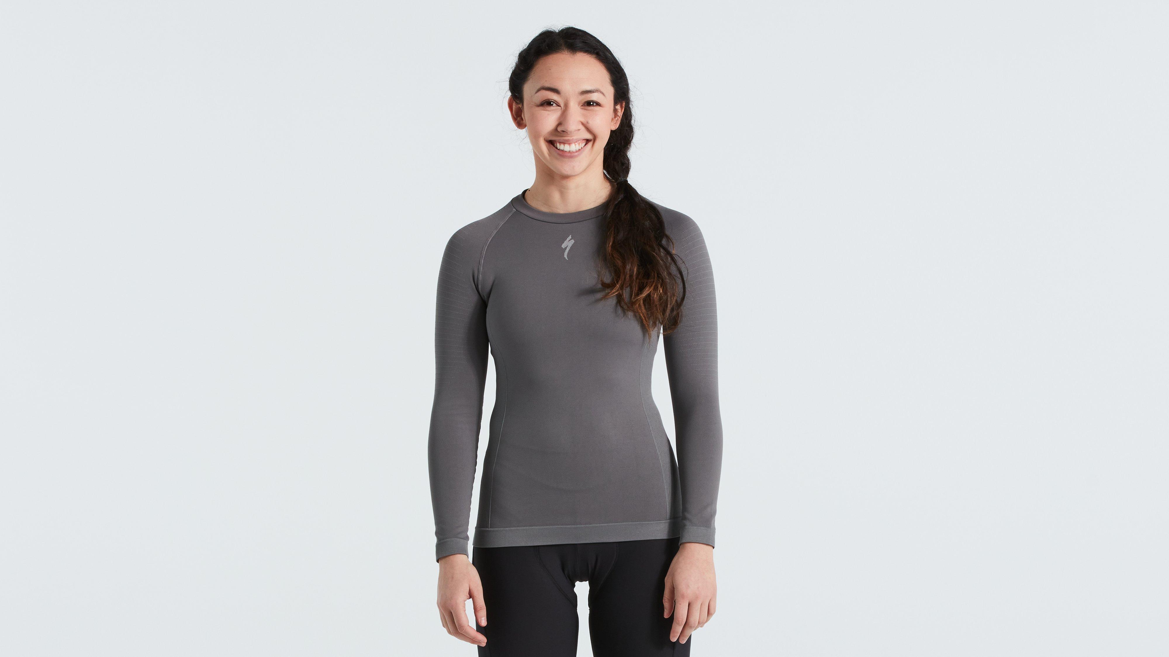 Womens Seamless Long Sleeve Baselayer