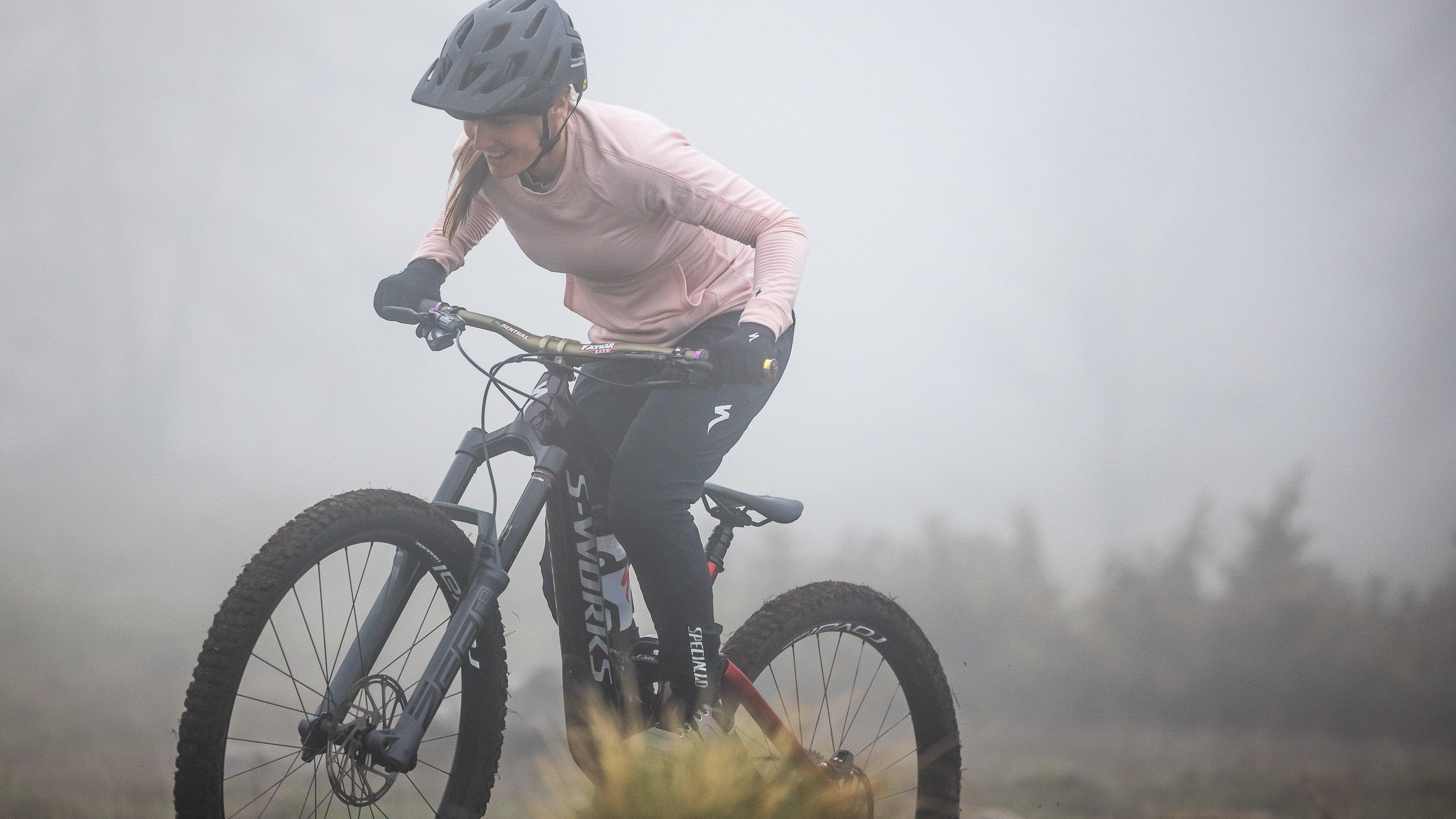 Specialized Women's Trail Thermal Jersey - Cardinal Bicycle