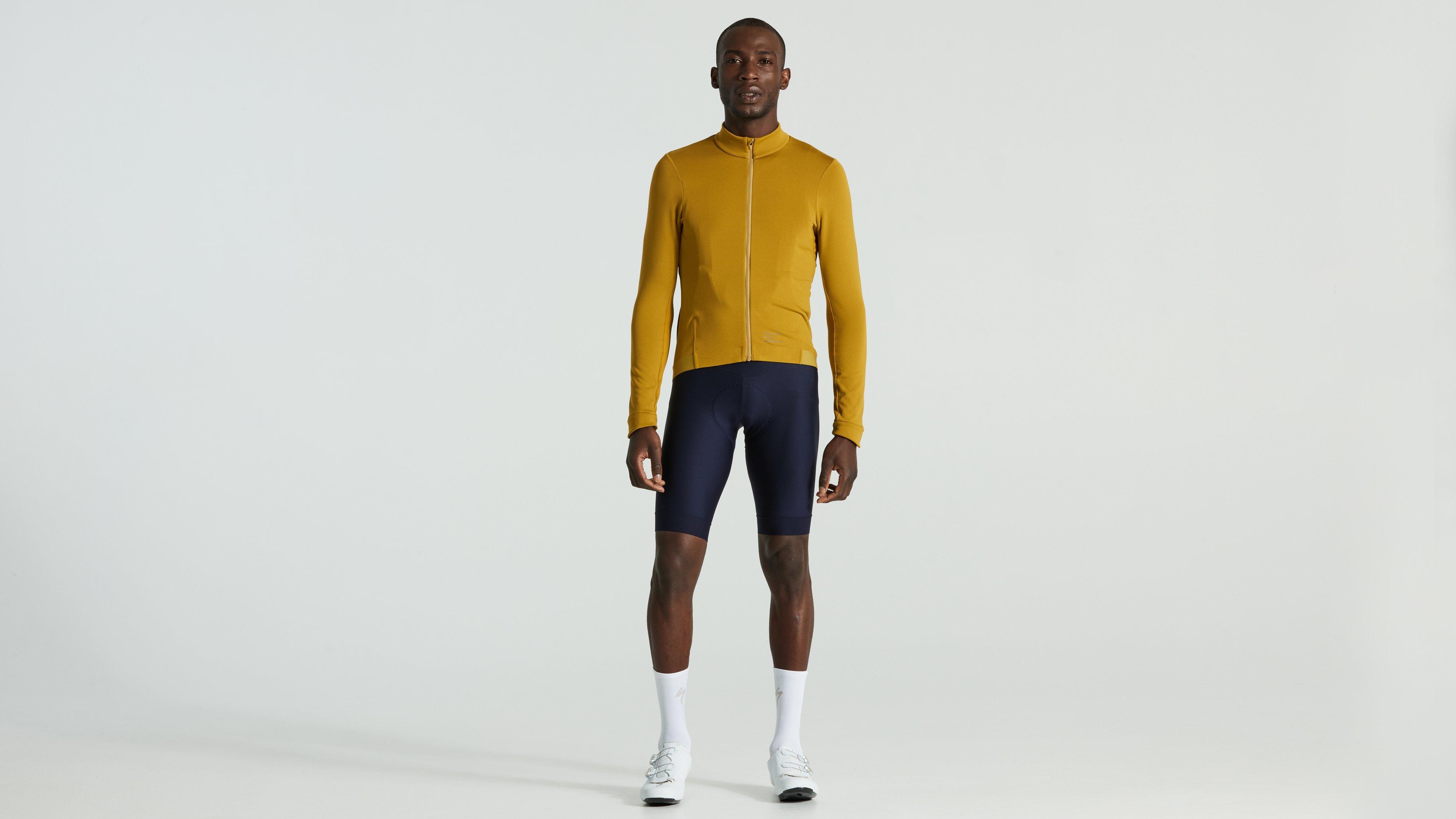 MEN'S PRIME POWER GRID LONG SLEEVE JERSEY HRVGLD L(L ハーベスト