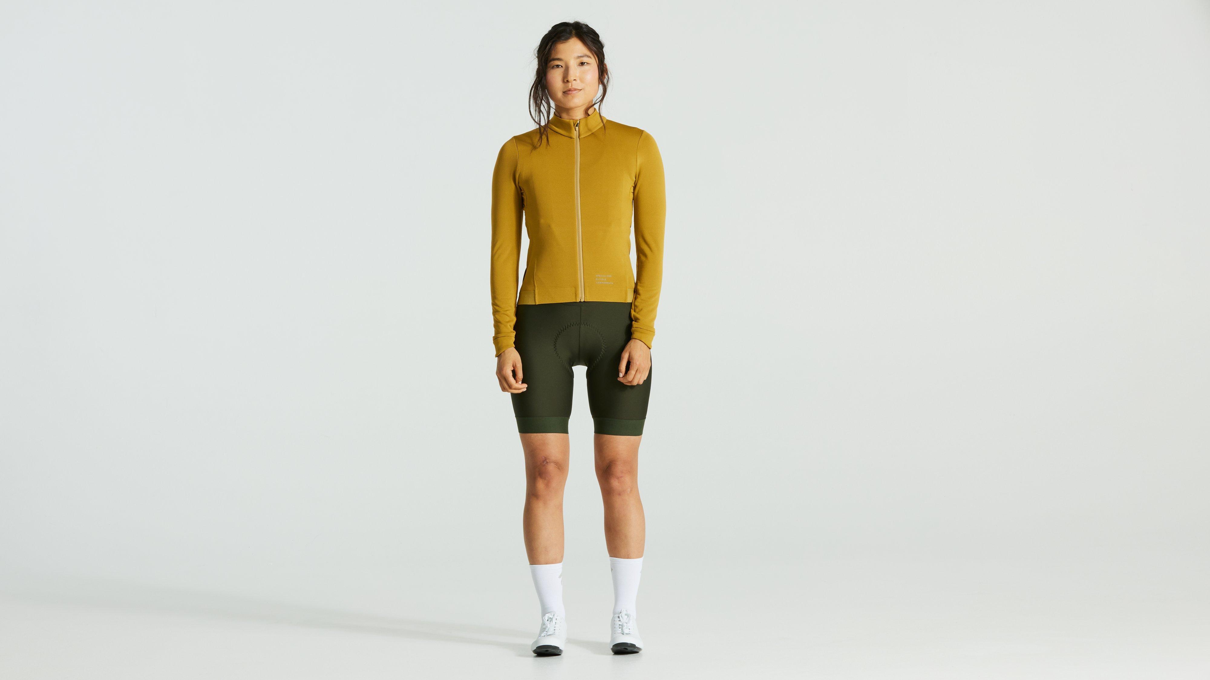 WOMEN'S PRIME POWER GRID LONG SLEEVE JERSEY HRVGLD M(M ハーベスト