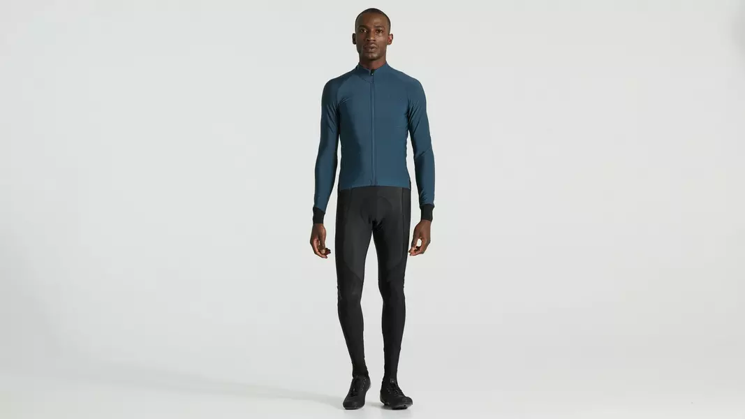 Men's SL Expert Long Sleeve Thermal Jersey M Cast Blue