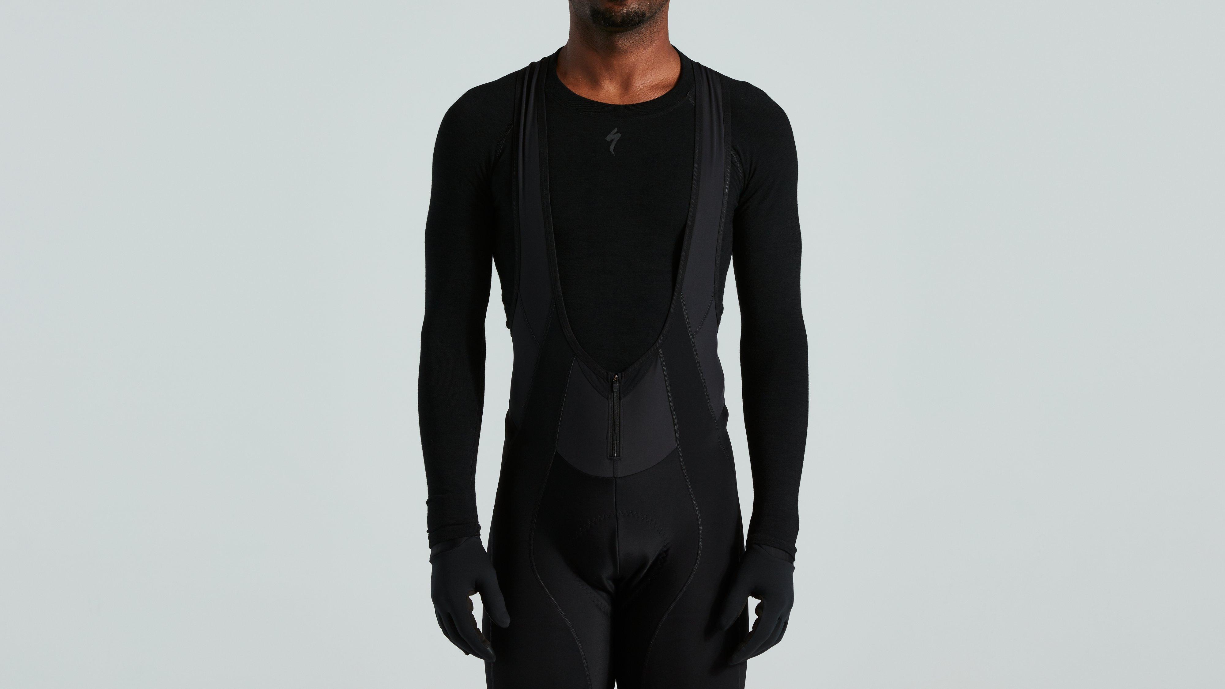 MEN'S SL EXPERT SOFT SHELL BIB TIGHTS BLK S(S ブラック): アパレル 